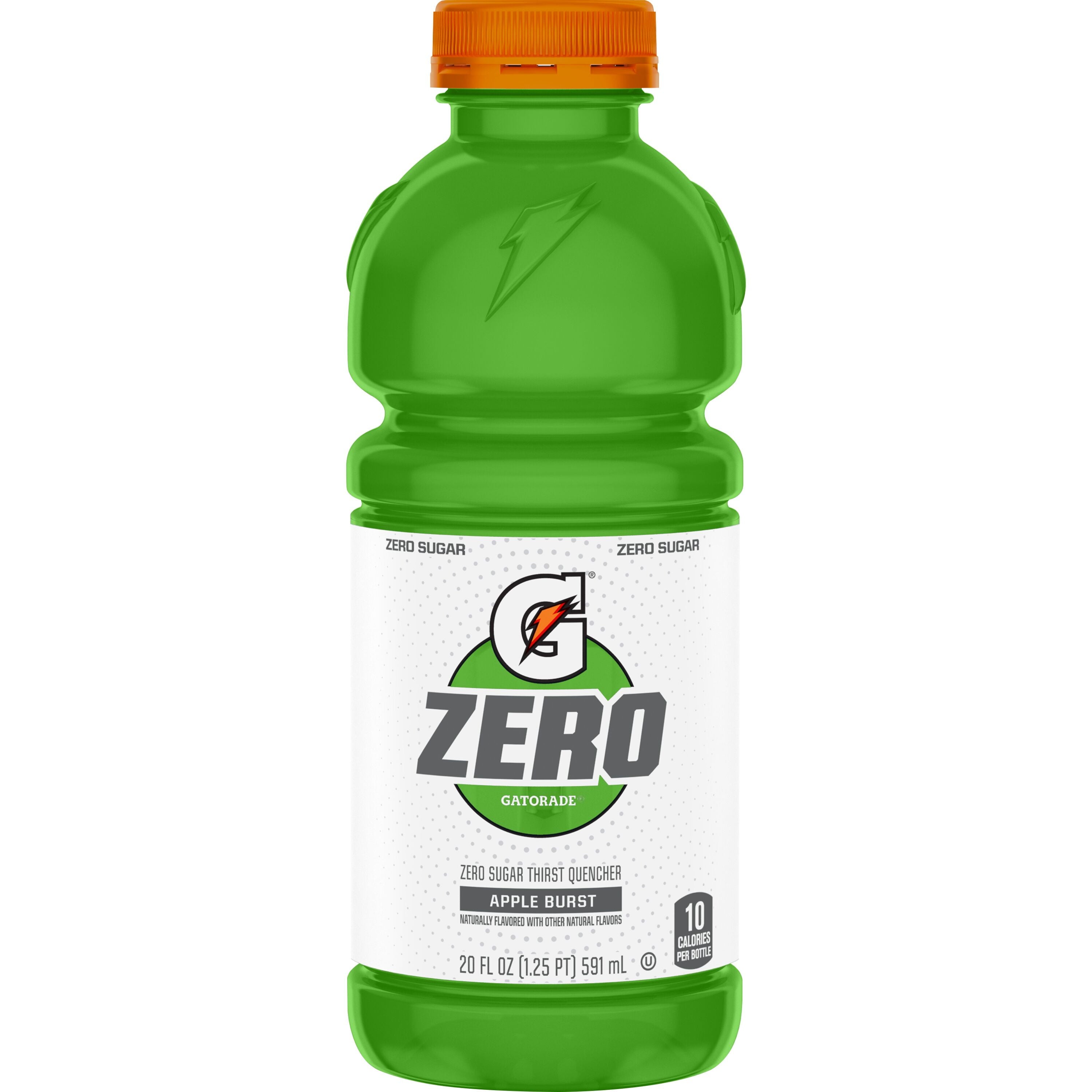 Gatorade Zero Sugar Thirst Quencher Glacier Cherry Sports Drinks, 20 fl oz, 8 Count Bottles