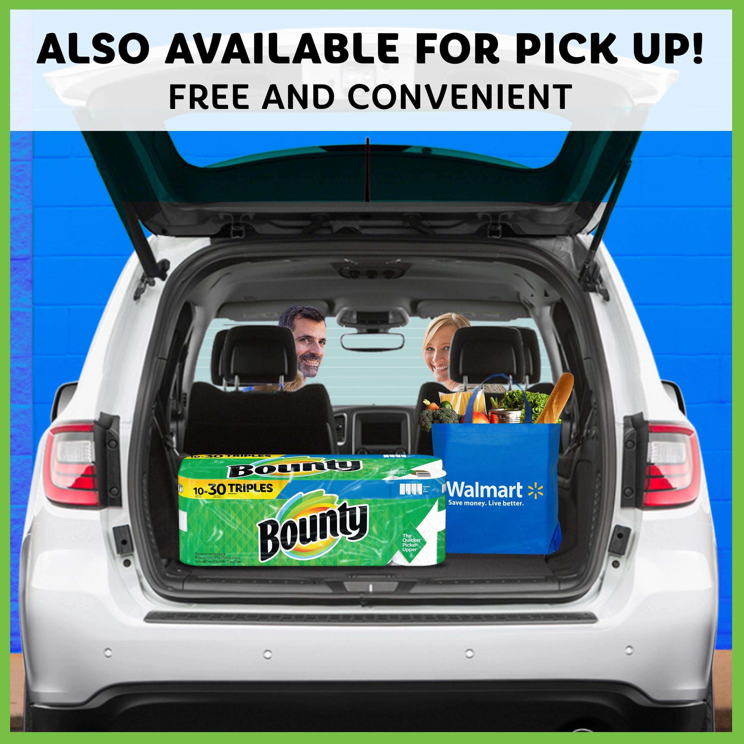 Bounty Select-A-Size Paper Towels, Print, 6 Triple Rolls