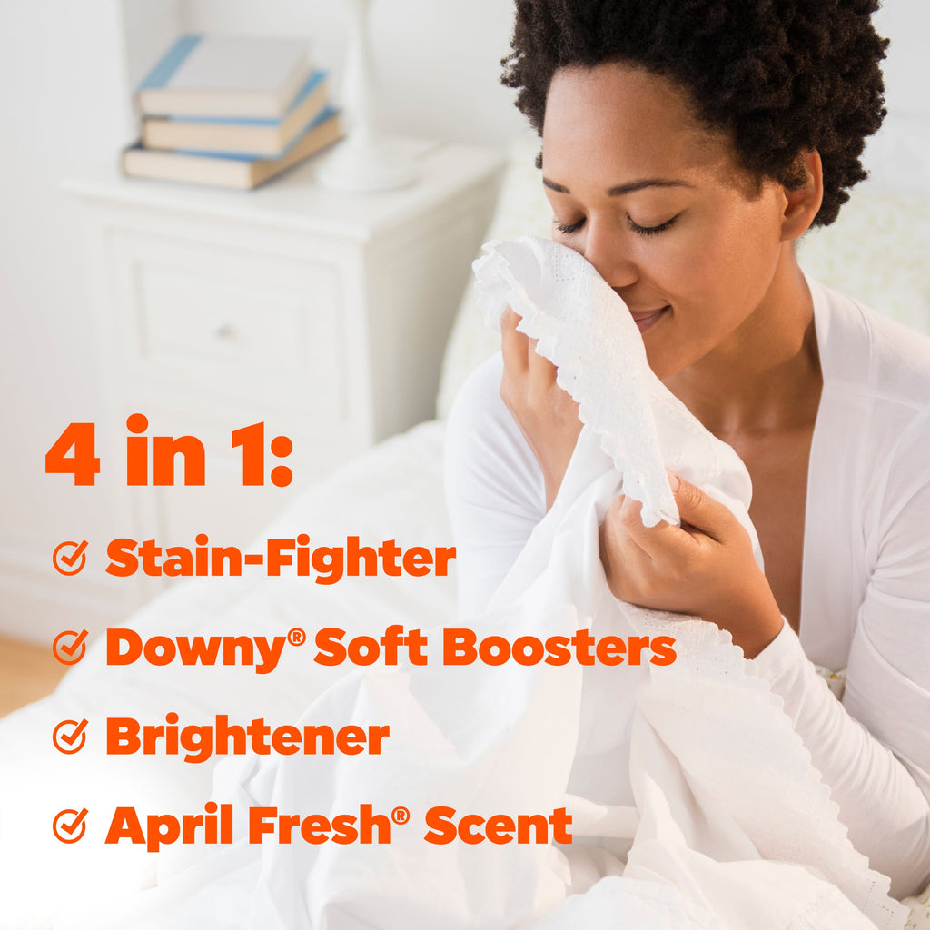 Tide Power PODS with Downy Soft Boosters Laundry Detergent Pacs, April Fresh Scent, 18 Count