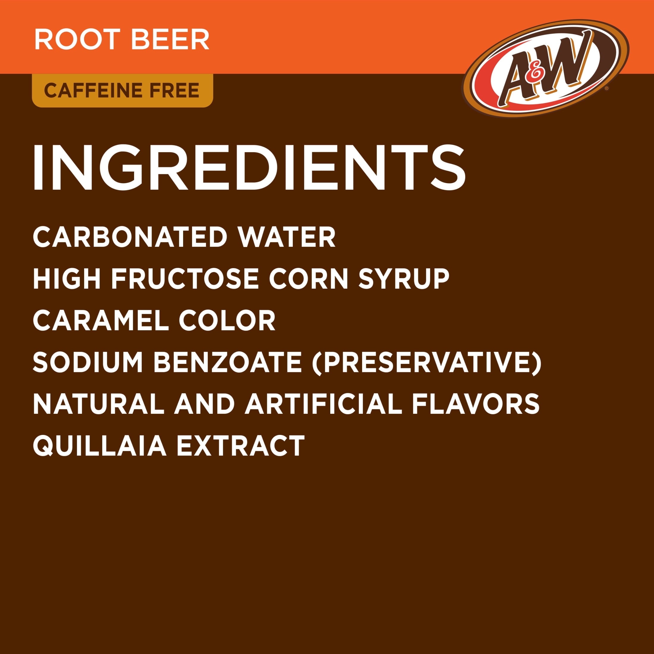 A&W Root Beer Soda Pop, 7.5 fl oz, 10 Pack Cans