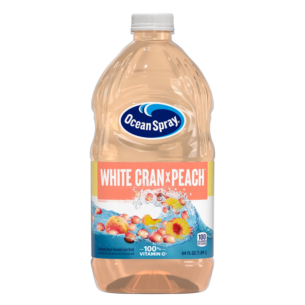 Ocean Spray® White Cran-Peach Juice Drink, 64 fl oz Bottle