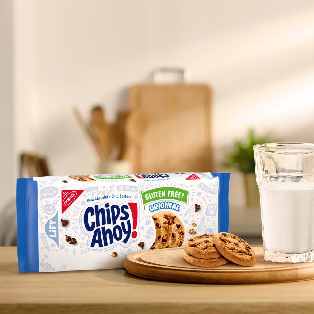 CHIPS AHOY! Original Crunchy Gluten Free Chocolate Chip Cookies, 9.31 oz