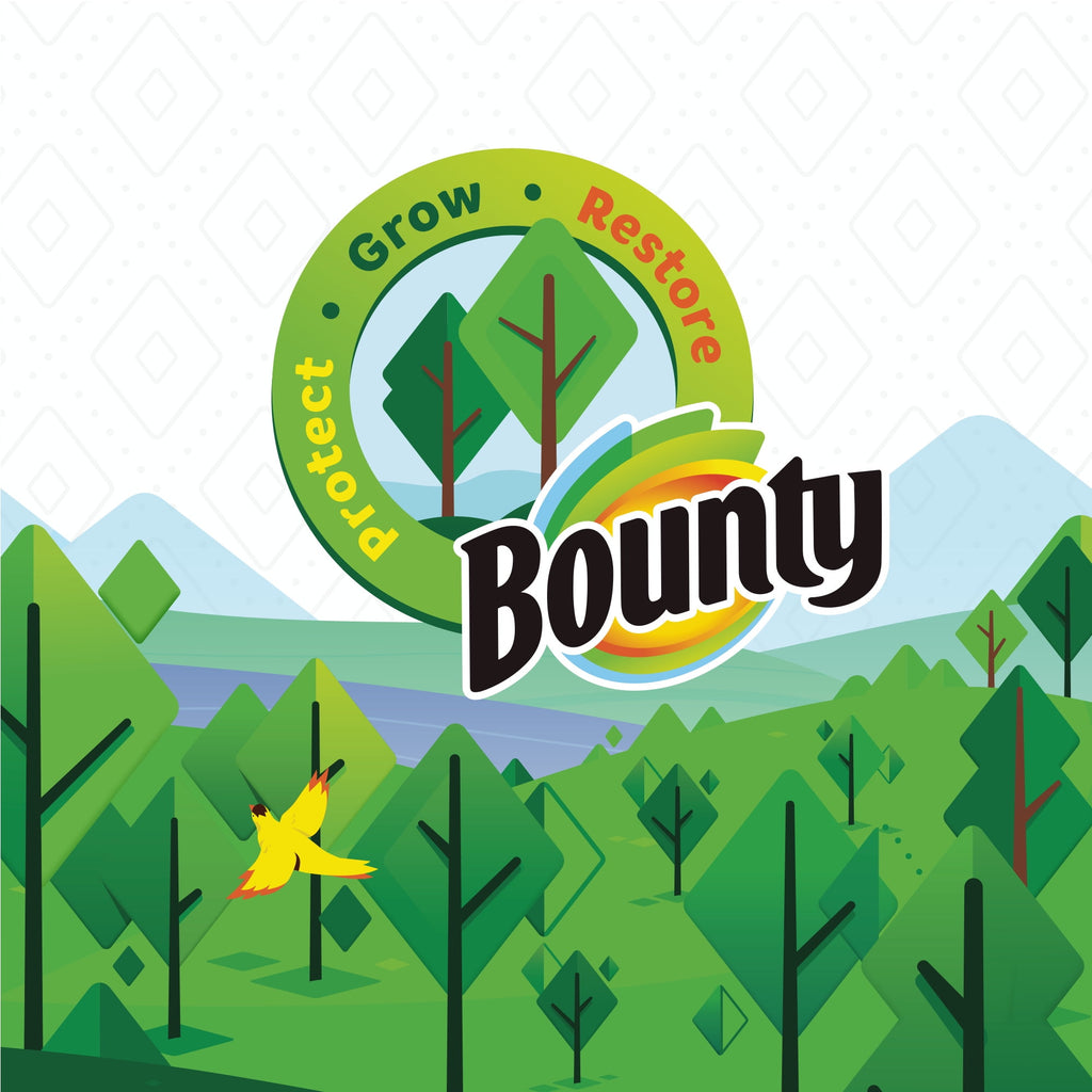 Bounty Essentials Select-A-Size Paper Towels, Double Rolls, White, 108 Sheets Per Roll, 2 Count