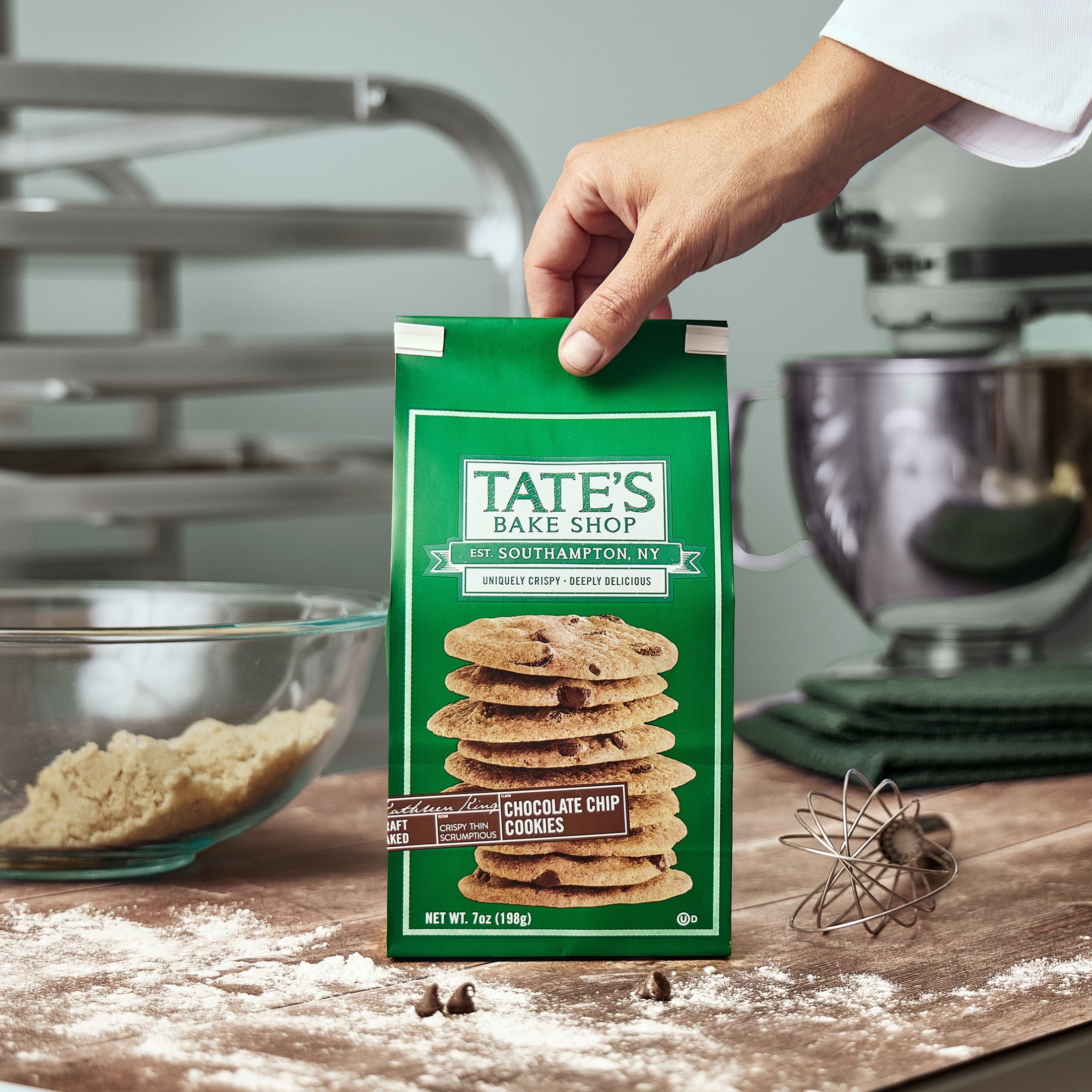 Tate's Bake Shop Chocolate Chip Cookies, 7 oz
