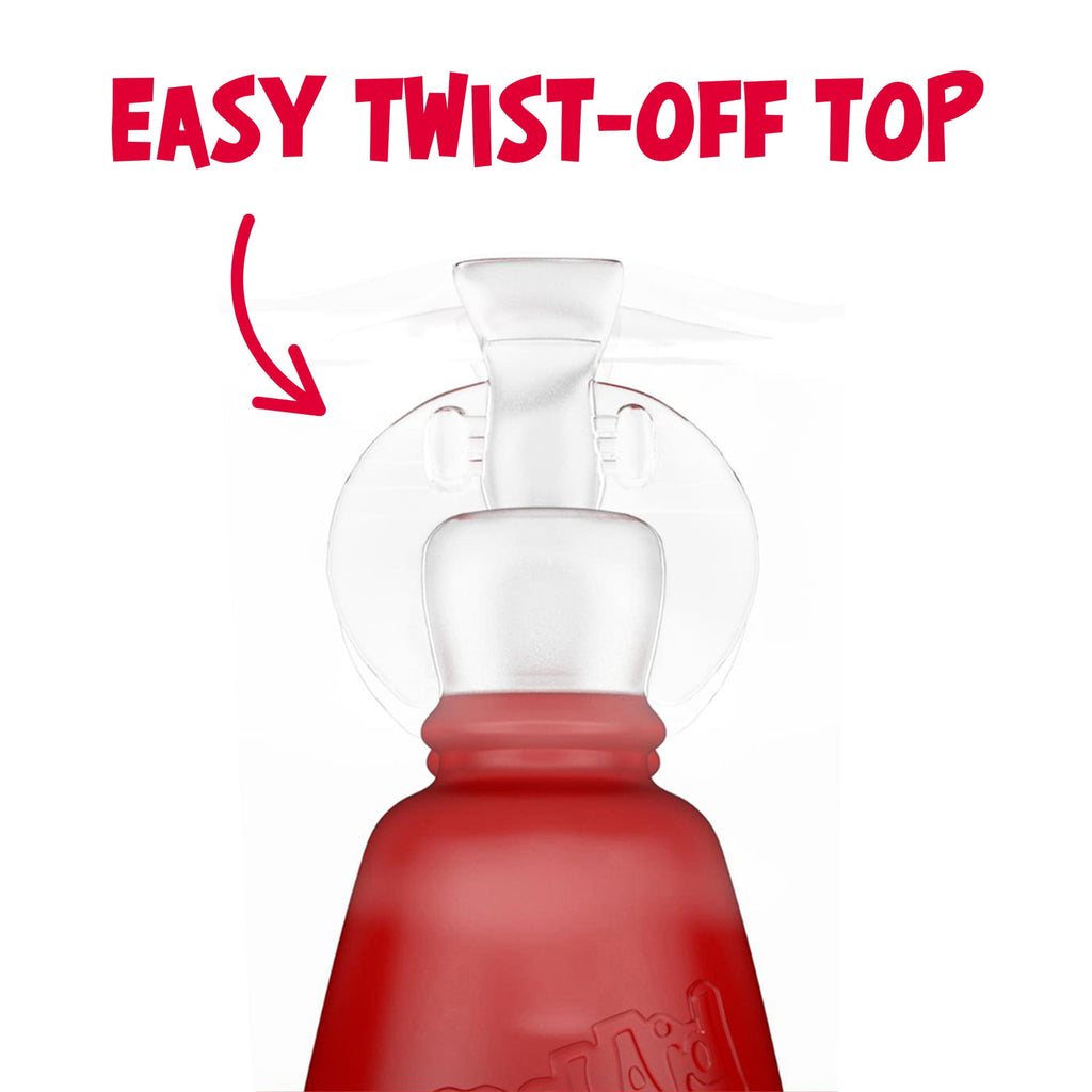 Kool-Aid Bursts Soft Drink, 6 Bottles, for School Lunches and On-the-Go Hydration, artificial flavor Cherry, Caffeine Free, 6.75 oz