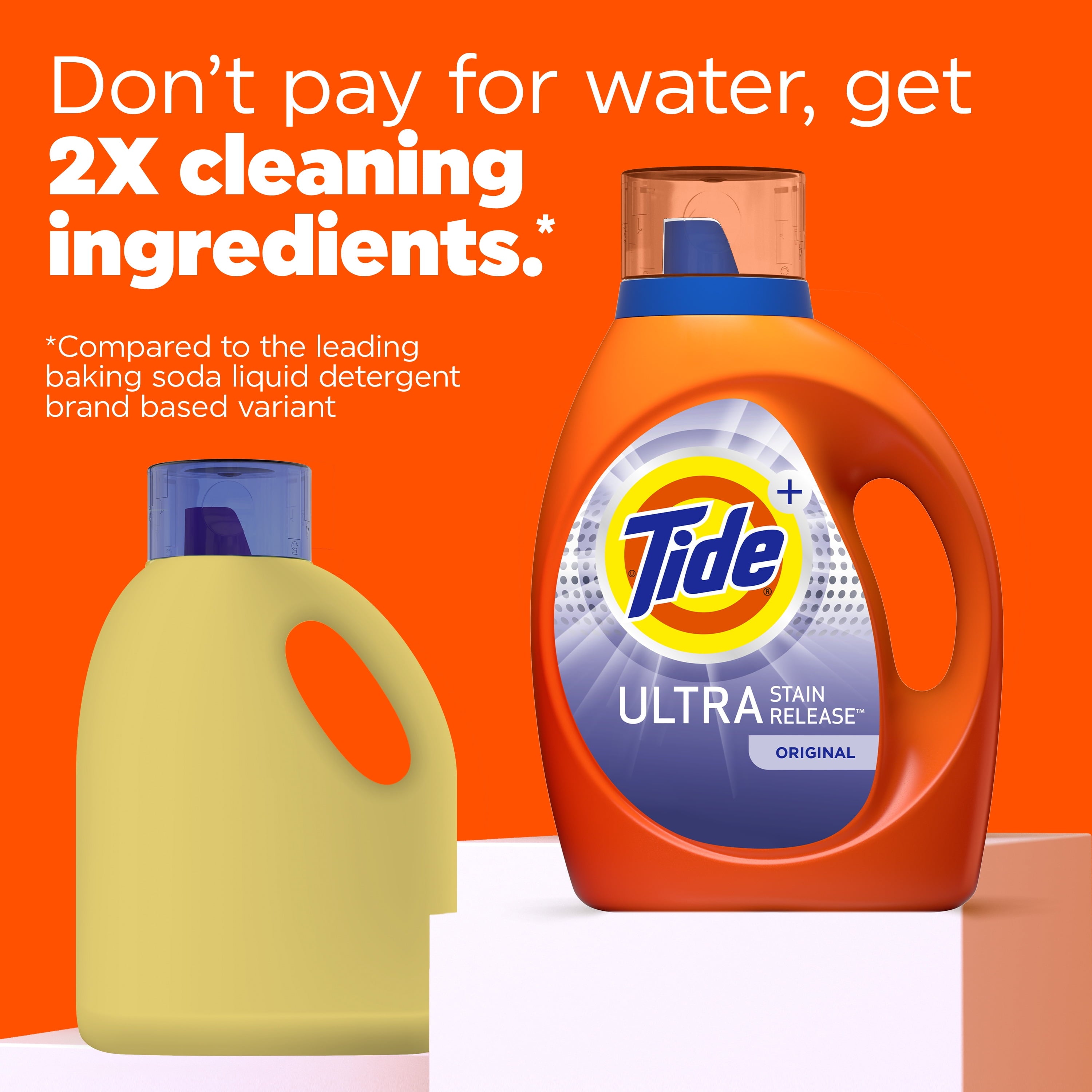Tide Ultra Stain Release Liquid Laundry Detergent, Original Scent, 84 fl oz, 43 Loads