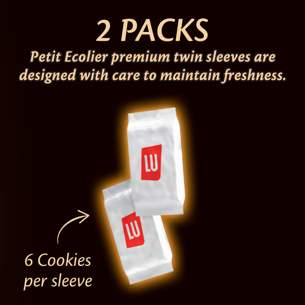 Lu Petit Ecolier European Milk Chocolate Biscuit Cookies, 5.29 oz