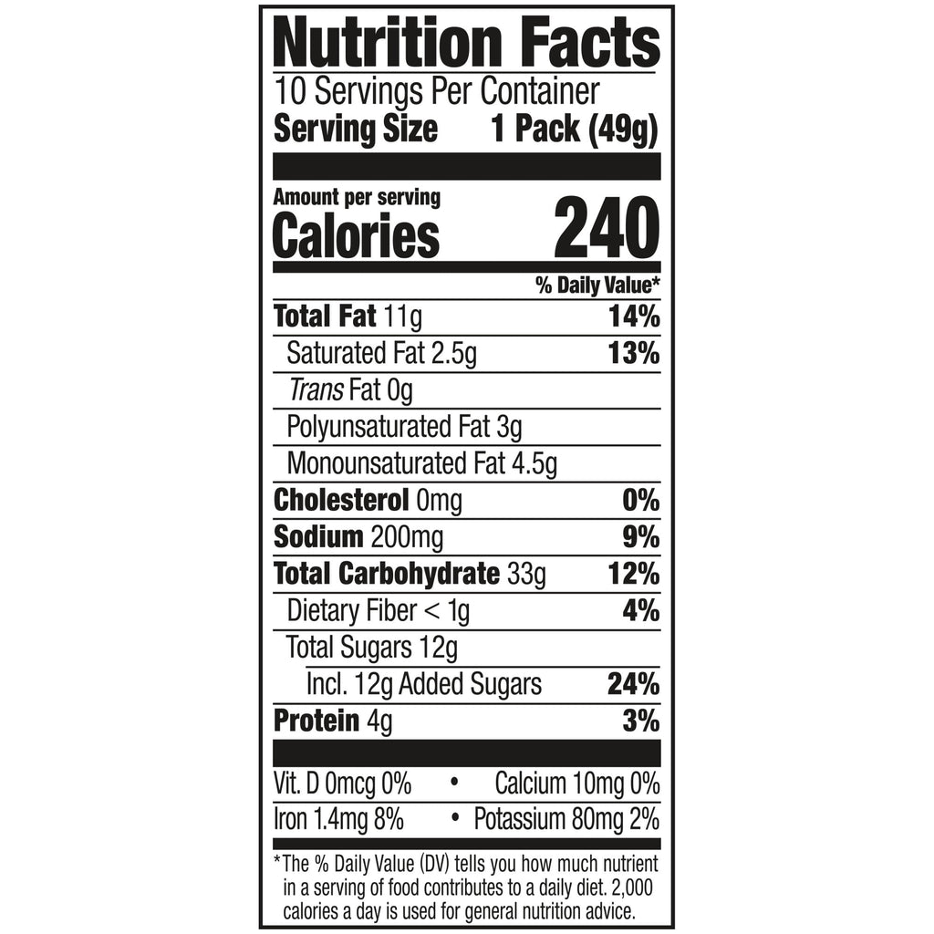 Lance Sandwich Cookies, Nekot Peanut Butter, 10 Individually Wrapped Packs, 6 Sandwiches Each
