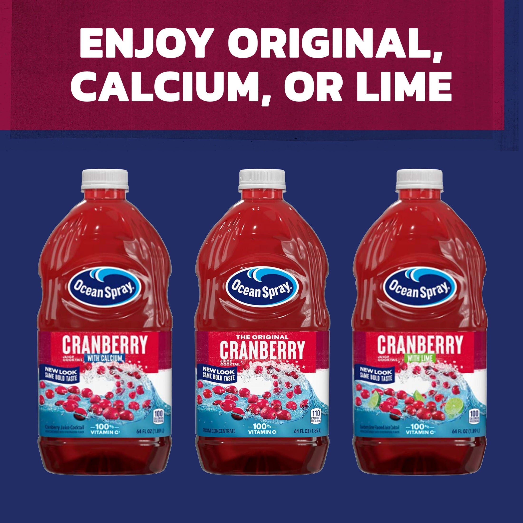 Ocean Spray® Cranberry Juice Cocktail, 64 fl oz Bottle