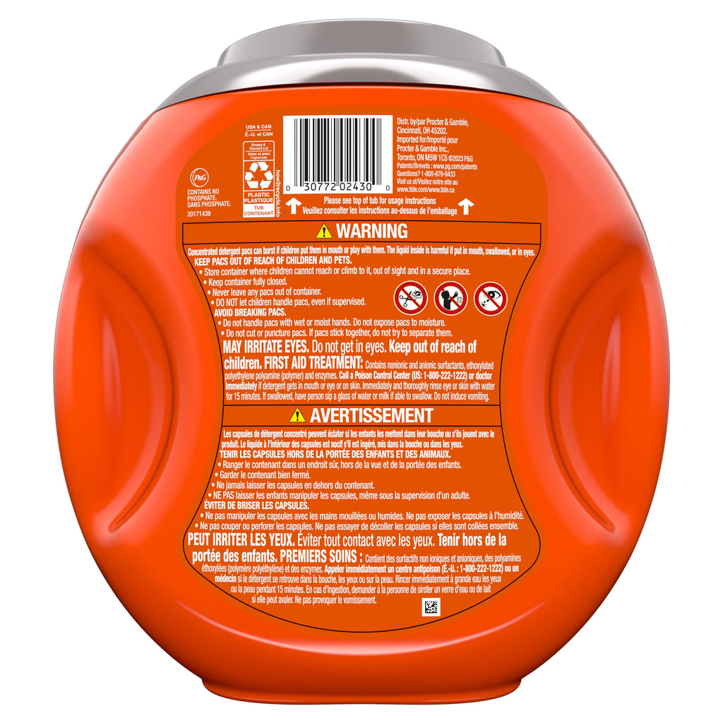 Tide Hygienic Clean Power PODS® Laundry Detergent Pacs, Heavy 10x Duty, Original Scent, 25 Count