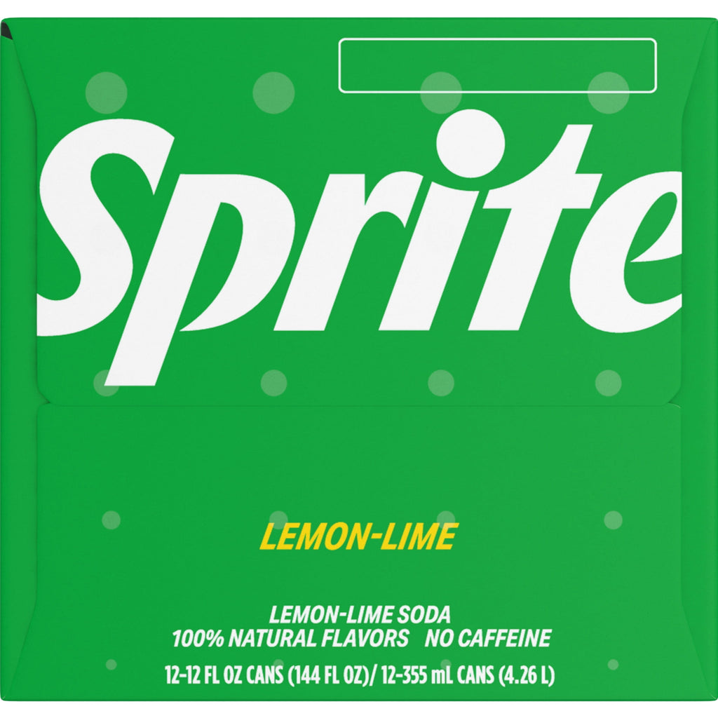 Sprite Lemon-Lime Caffeine Free Soda Pop Fridge Pack Cans, 12 fl oz, 12 Pack