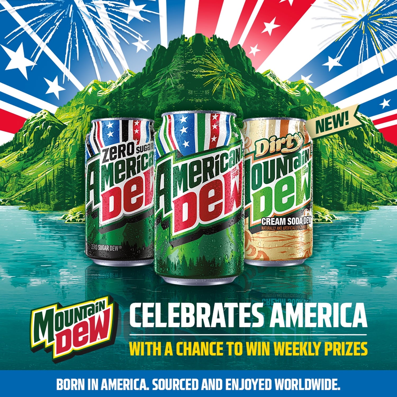 Mountain Dew Citrus Soda, 12 fl oz 24 Pack Cans