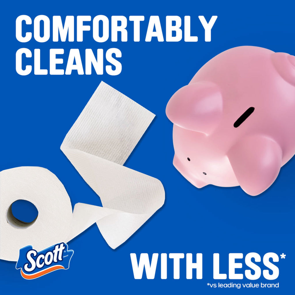Scott Comfort Plus Toilet Paper, 12 Triple Rolls