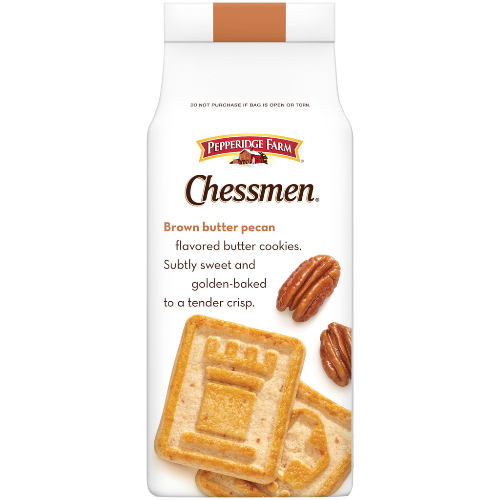 Pepperidge Farm Chessmen Salted Caramel Cookies, 7.25 oz Bag