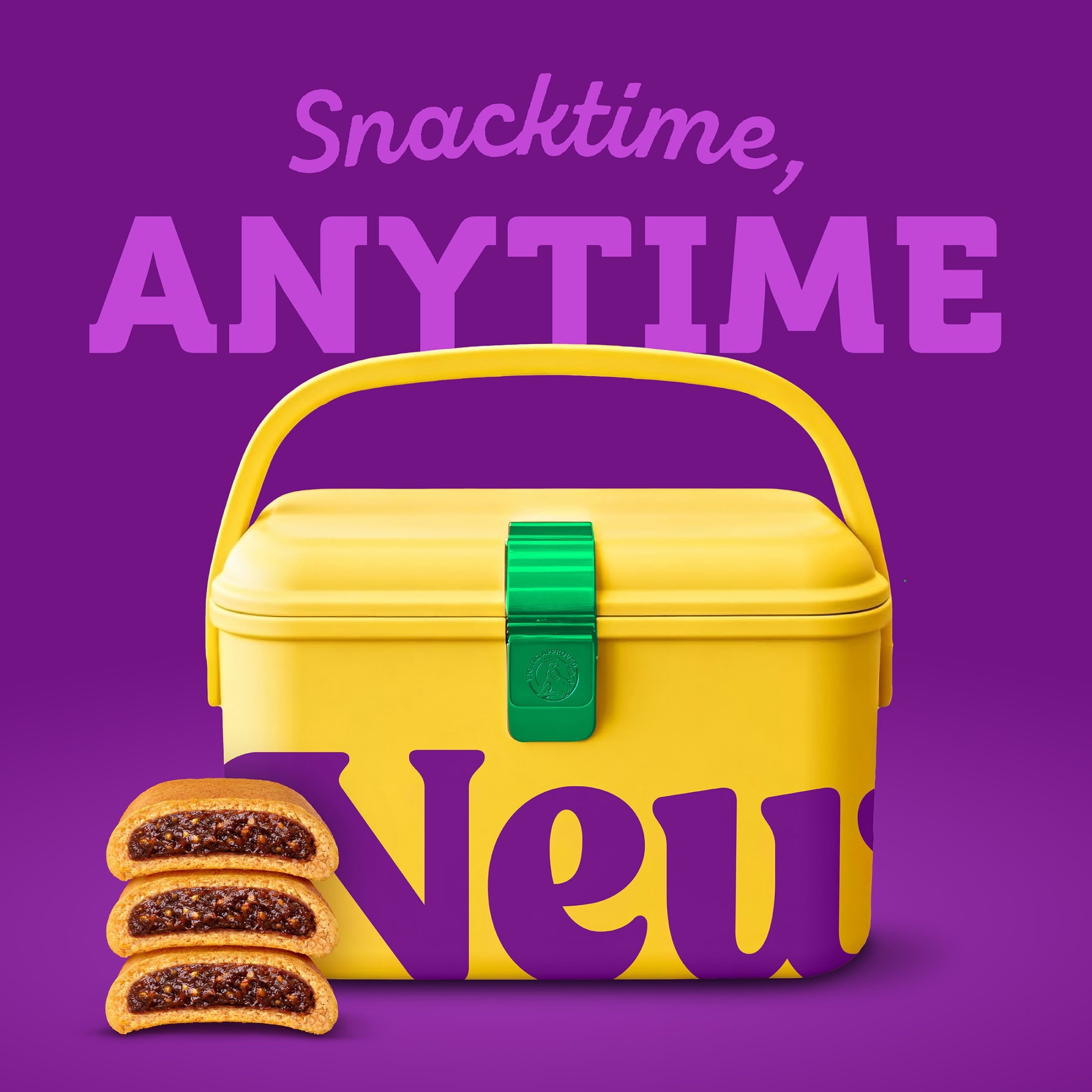 NEWTONS Soft Baked Real Fruit Fig Bars, Fig Cookies, 10 oz