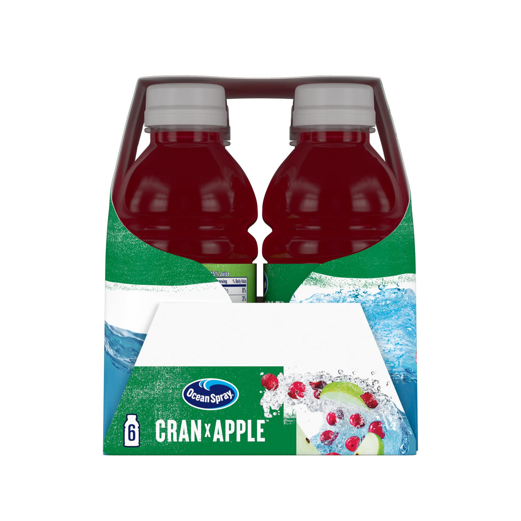 Ocean Spray® Cran-Apple™ Cranberry Apple Juice Drinks, 10 fl oz Bottles, 6 Count