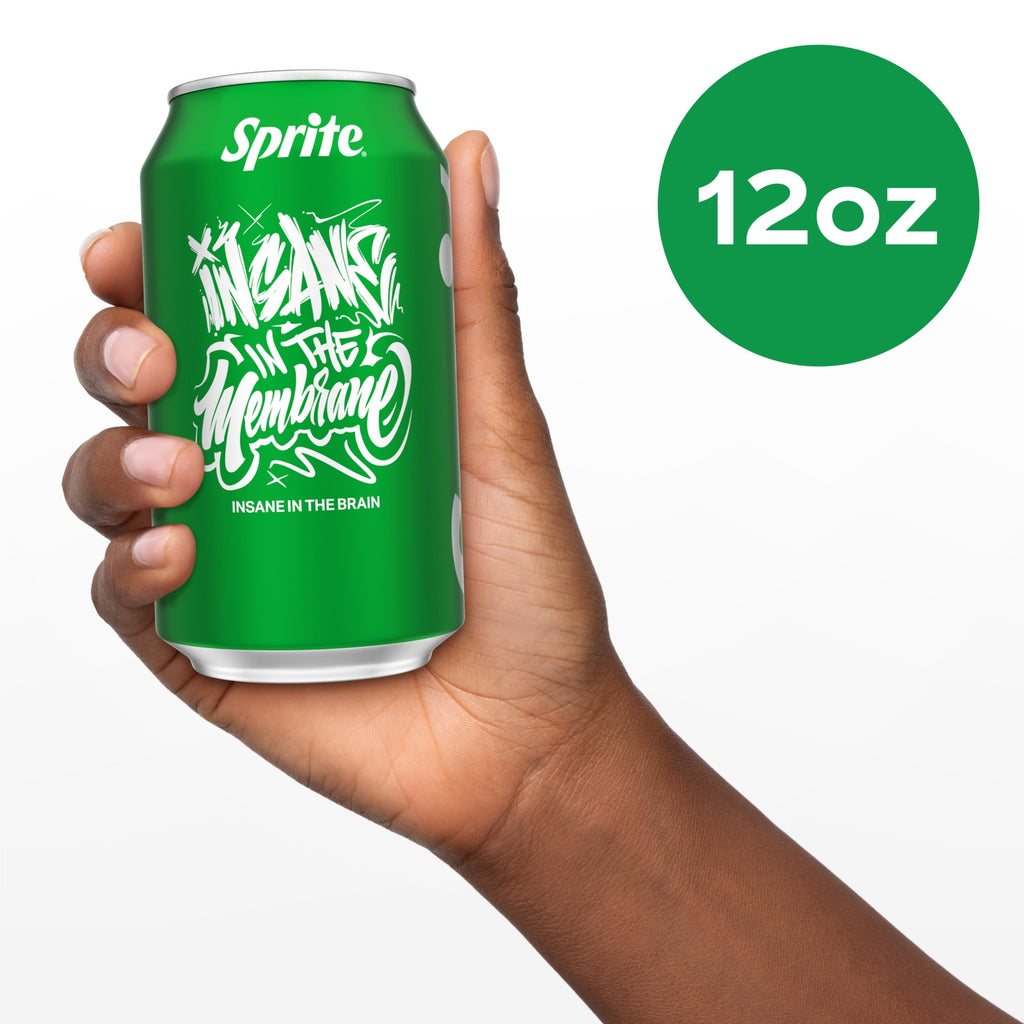 Sprite Lemon-Lime Caffeine Free Soda Pop Fridge Pack Cans, 12 fl oz, 12 Pack