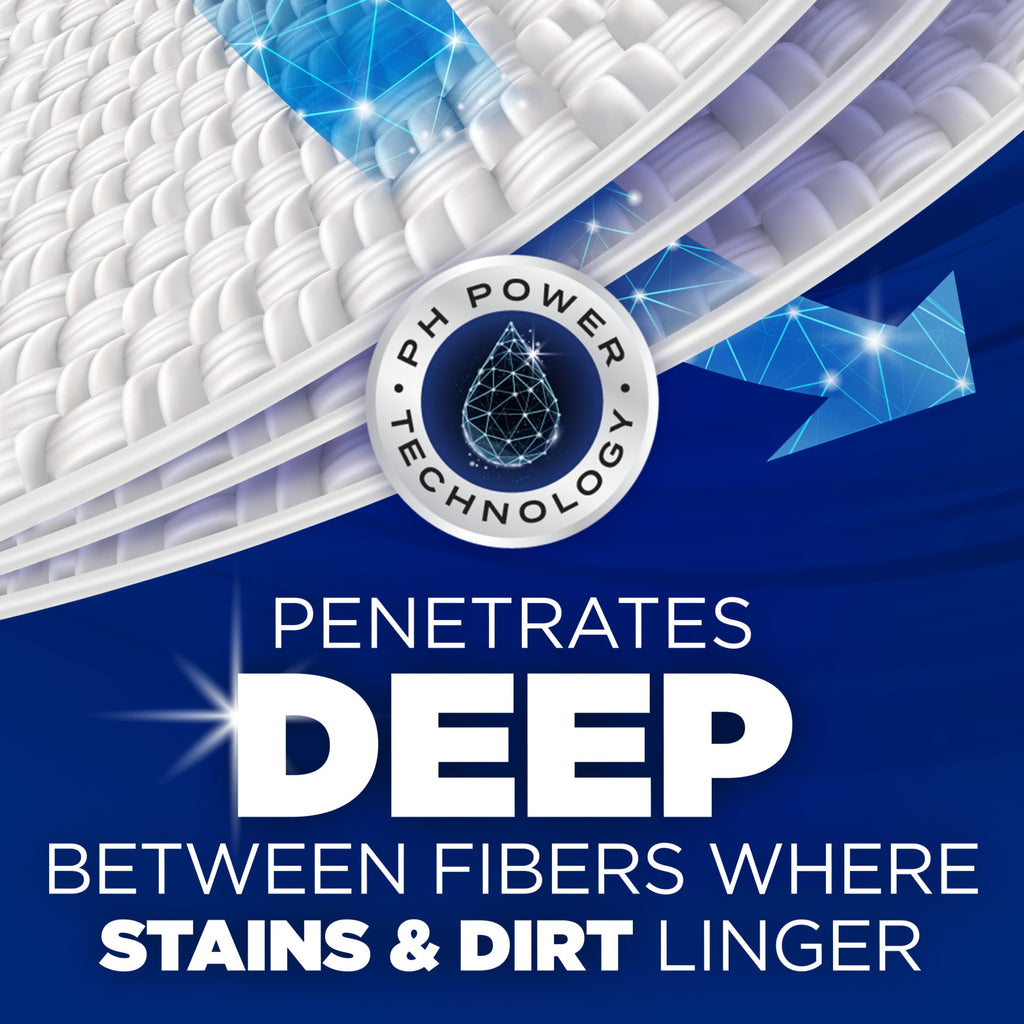 ARM & HAMMER Plus OxiClean Max Force Deep Clean Stain Liquid Laundry Detergent, Sparkling Clean