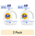 (2 pack) Tide Free & Gentle Laundry Detergent Liquid for Sensitive Skin, Hypoallergenic, Unscented, 34 fl oz, 25 Loads