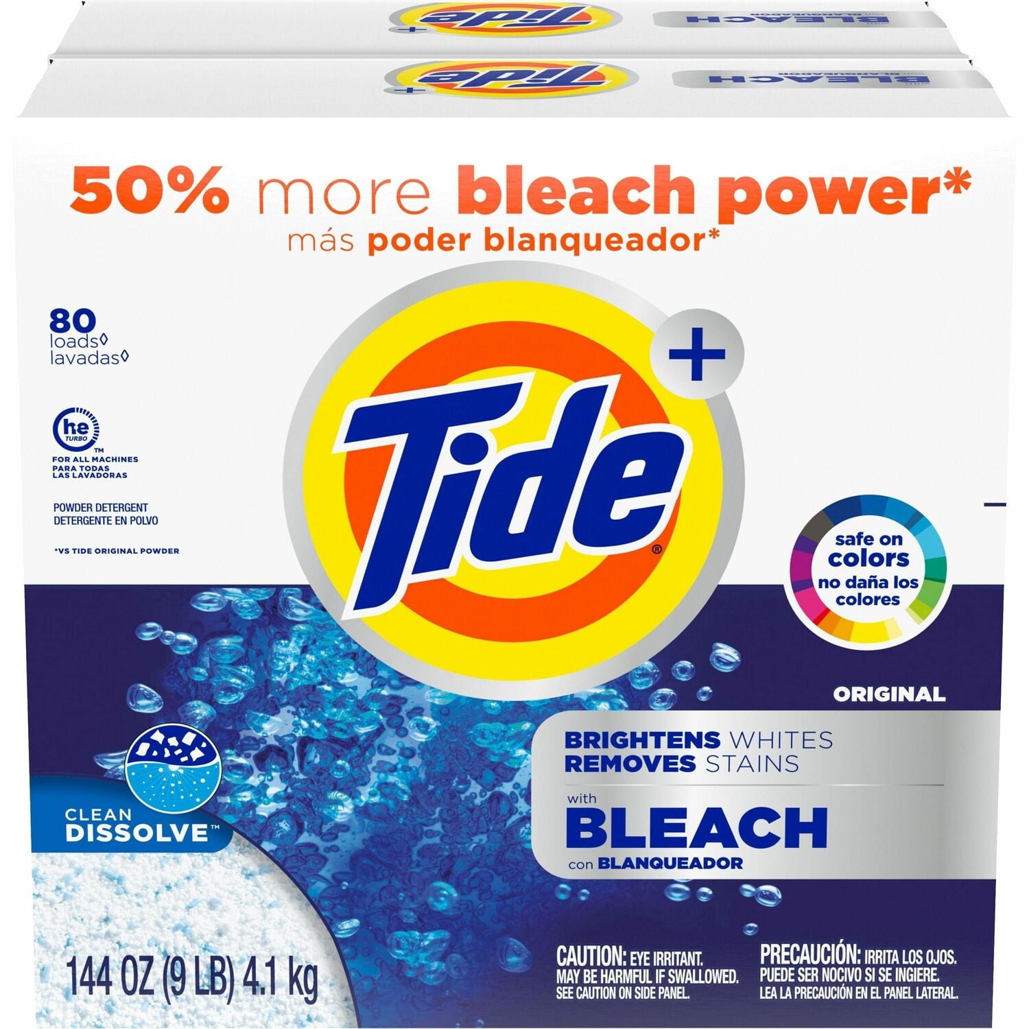 Tide Plus Powder Laundry Detergent 89 Loads 144 oz