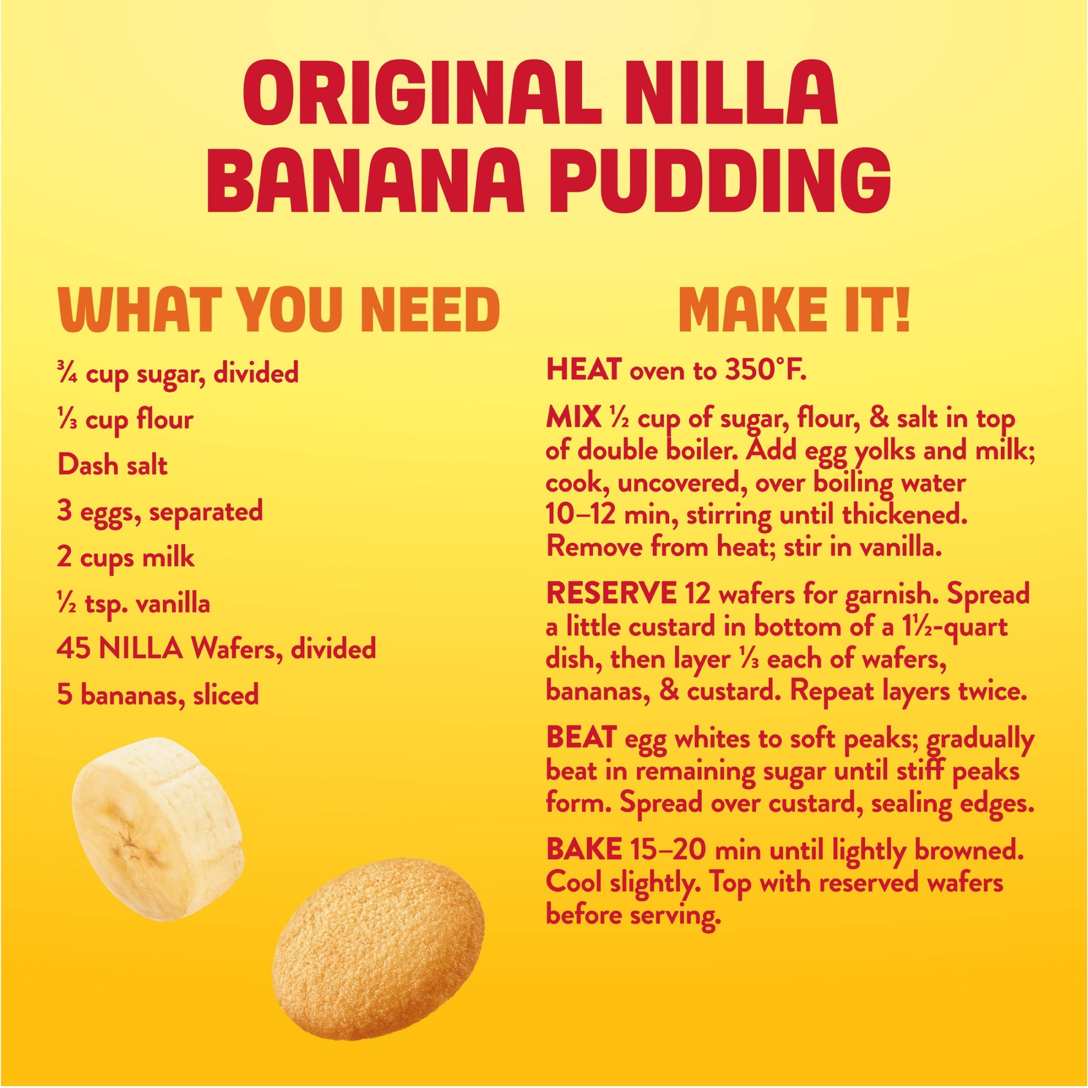 NILLA Wafers Cookies, Vanilla Wafers, Family Size, 15 oz
