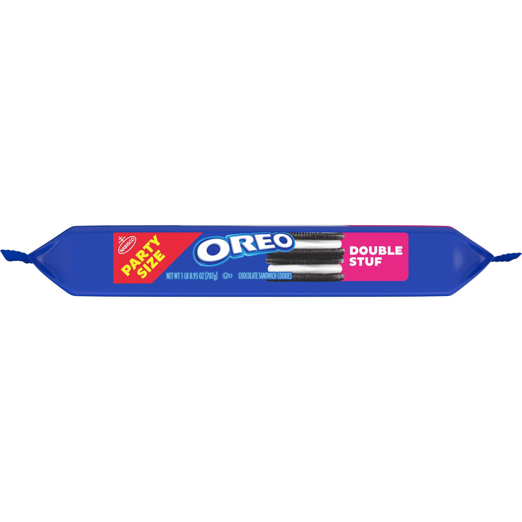 OREO Double Stuf Chocolate Sandwich Cookies, Party Size, 24.95 oz