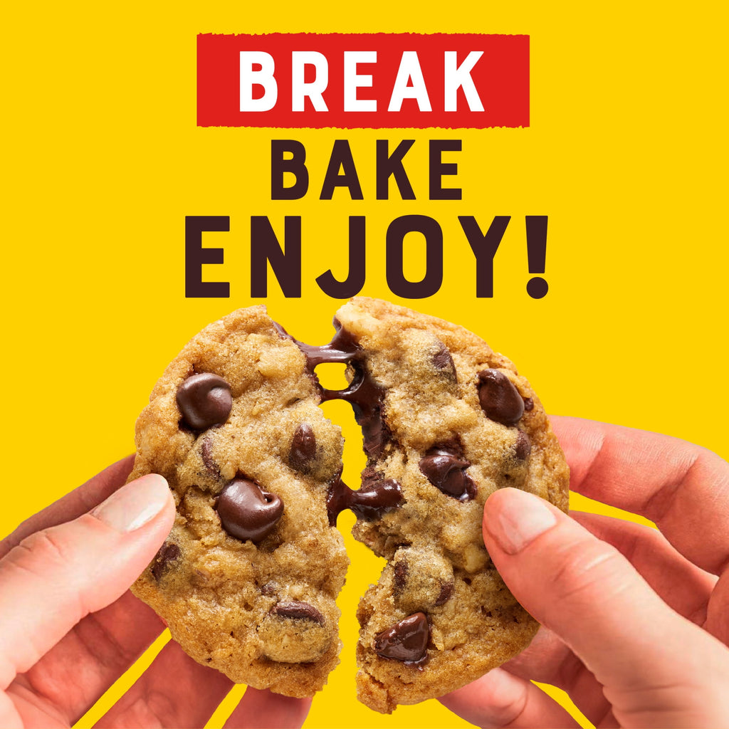 Nestle Toll House Chocolate Chip Cookie Dough, Makes 24 Cookies, 16.5 oz