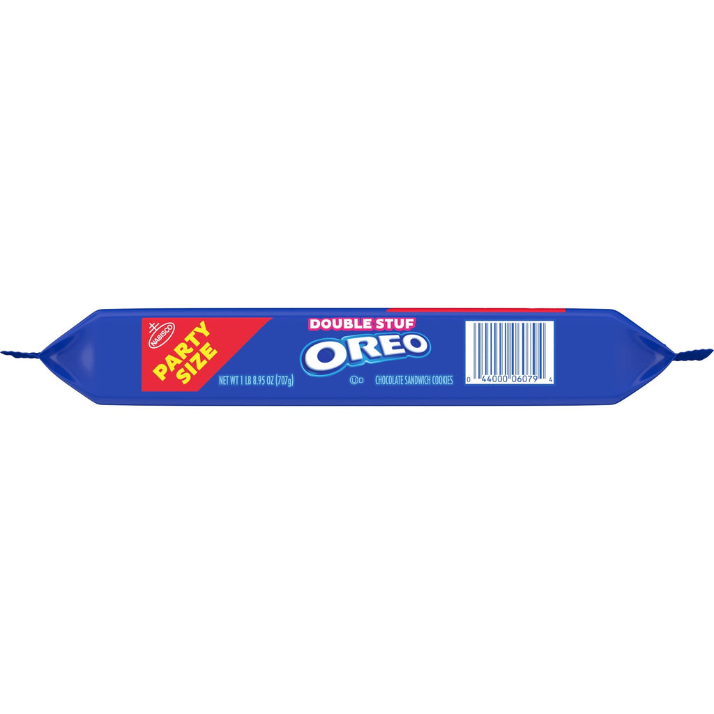 OREO Double Stuf Chocolate Sandwich Cookies, Party Size, 24.95 oz