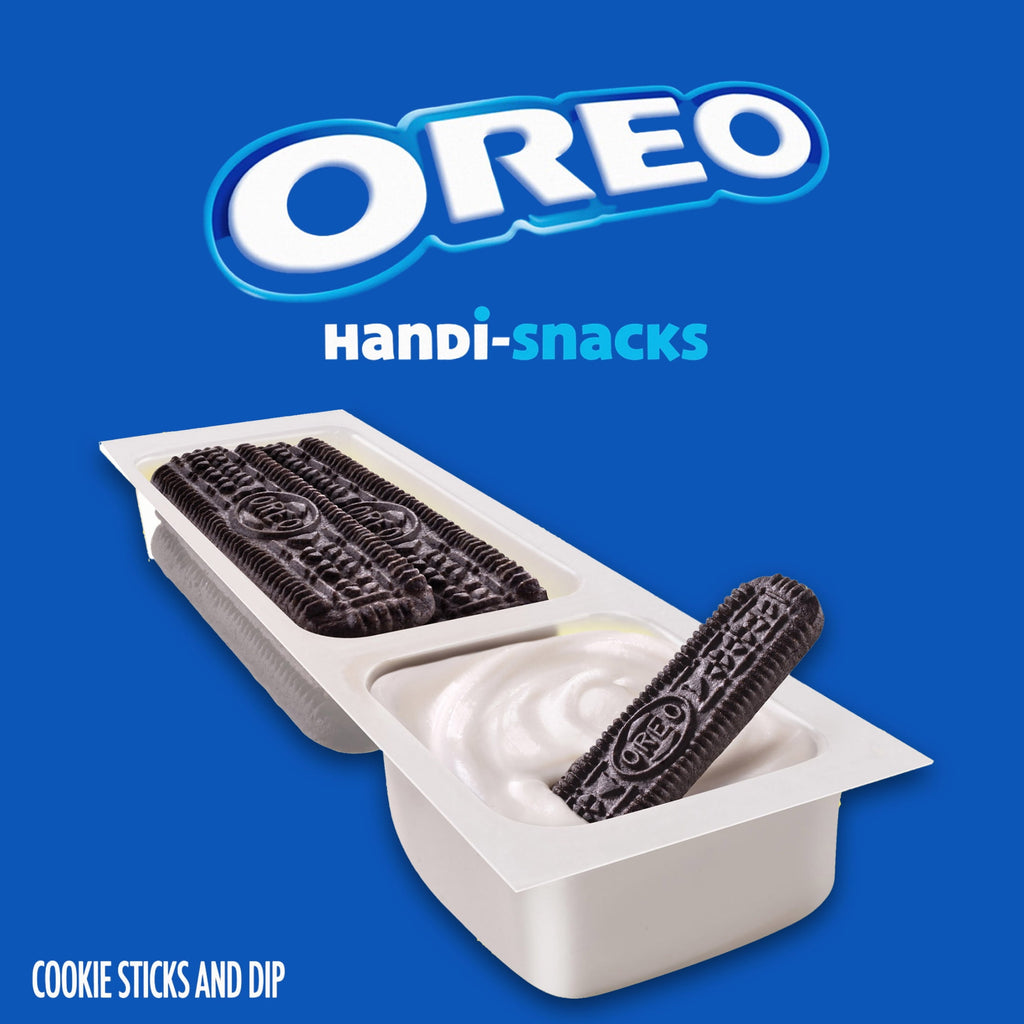 Handi-Snacks OREO Cookie Sticks 'N Creme Dip Snack Packs, 10 Snack Packs