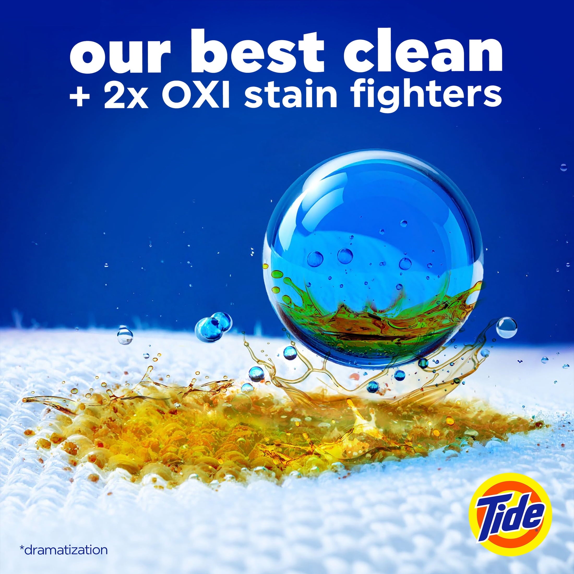 Tide Oxi Boost Power PODS with Stain Remover and Oxi Power Laundry Detergent Pacs, 18 Count