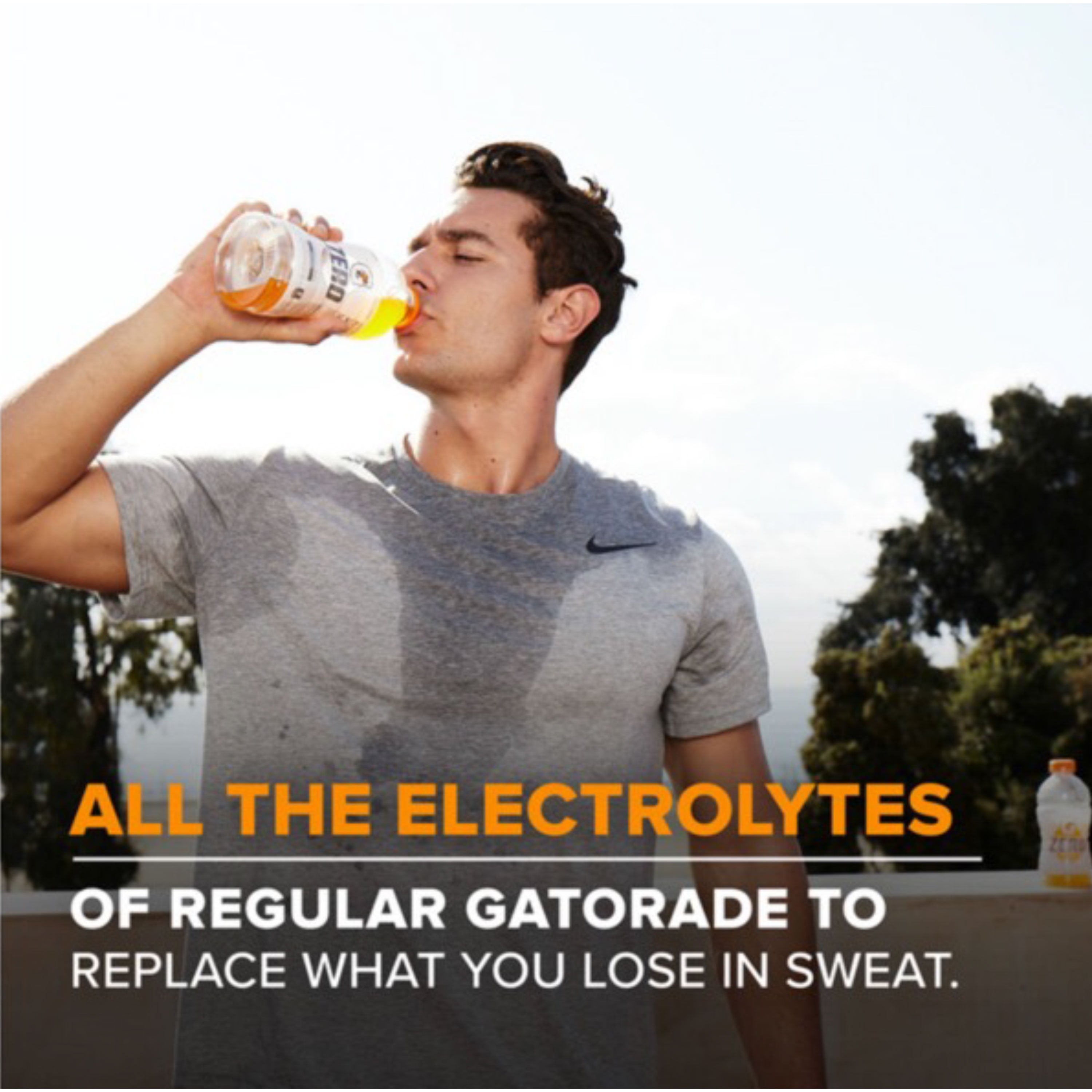 Gatorade Zero Sugar Thirst Quencher Lemon Lime Sports Drinks, 12 fl oz, 12 Count Bottles