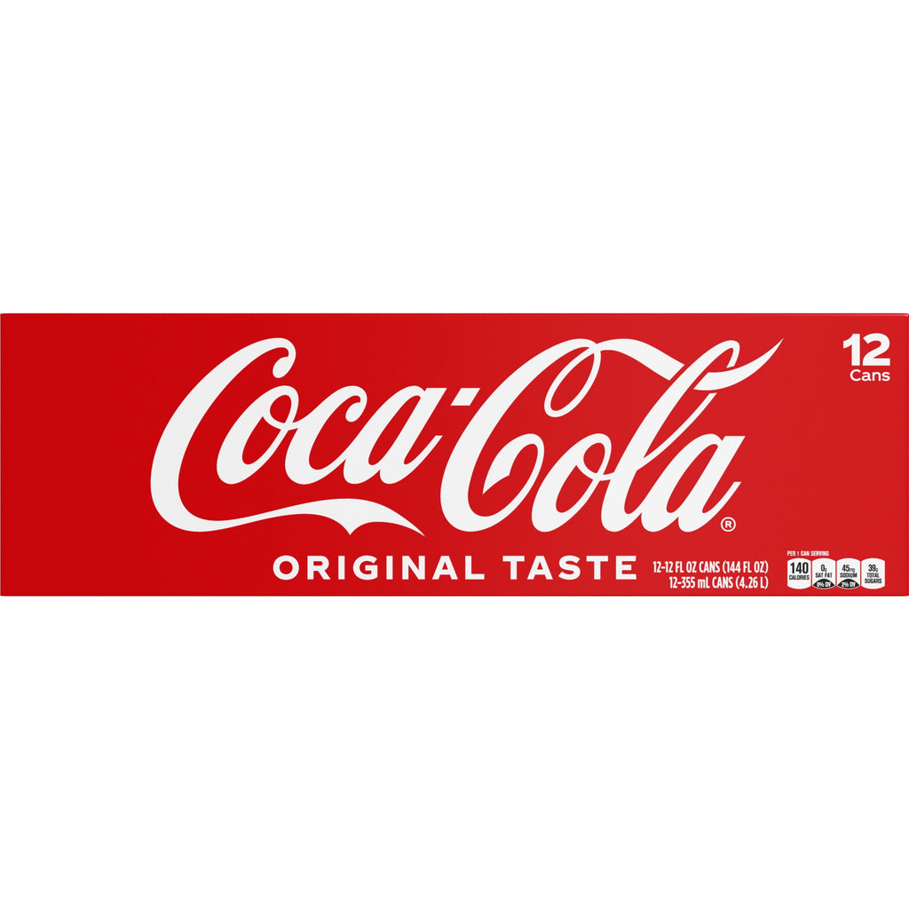 Coca-Cola Soda Pop Fridge Pack Cans, 12 fl oz, 12 Pack