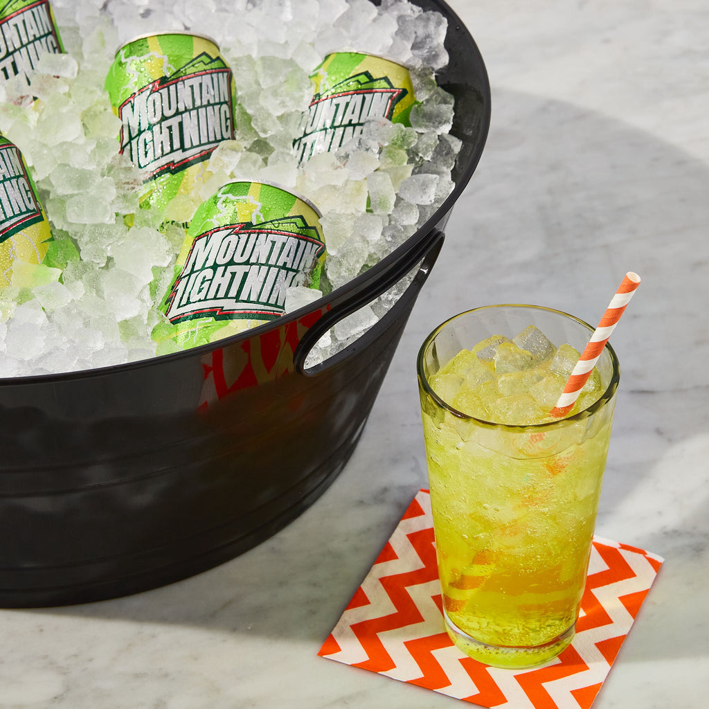 Great Value Mountain Lightning Citrus Flavored Soda, 12 fl oz, 24 Count