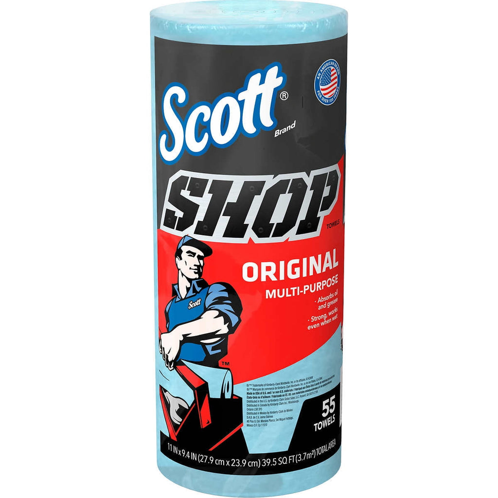 Scott Towels Hop Multipurpose, Blue, 55 Count