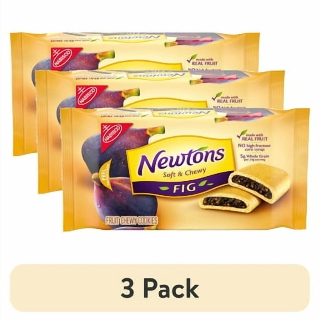 NEWTONS Soft Baked Real Fruit Fig Bars, Fig Cookies, 10 oz