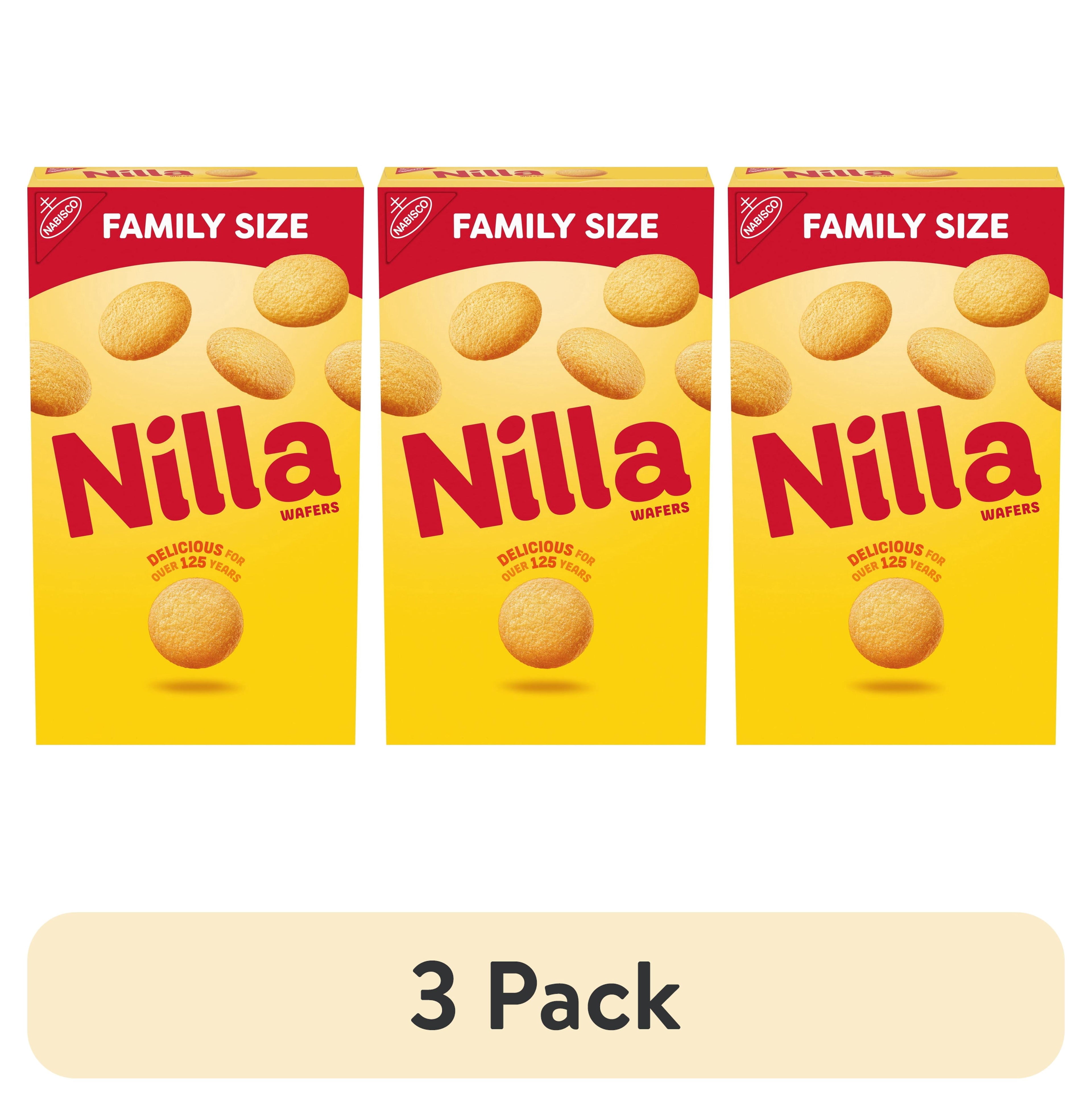 NILLA Wafers Cookies, Vanilla Wafers, Family Size, 15 oz