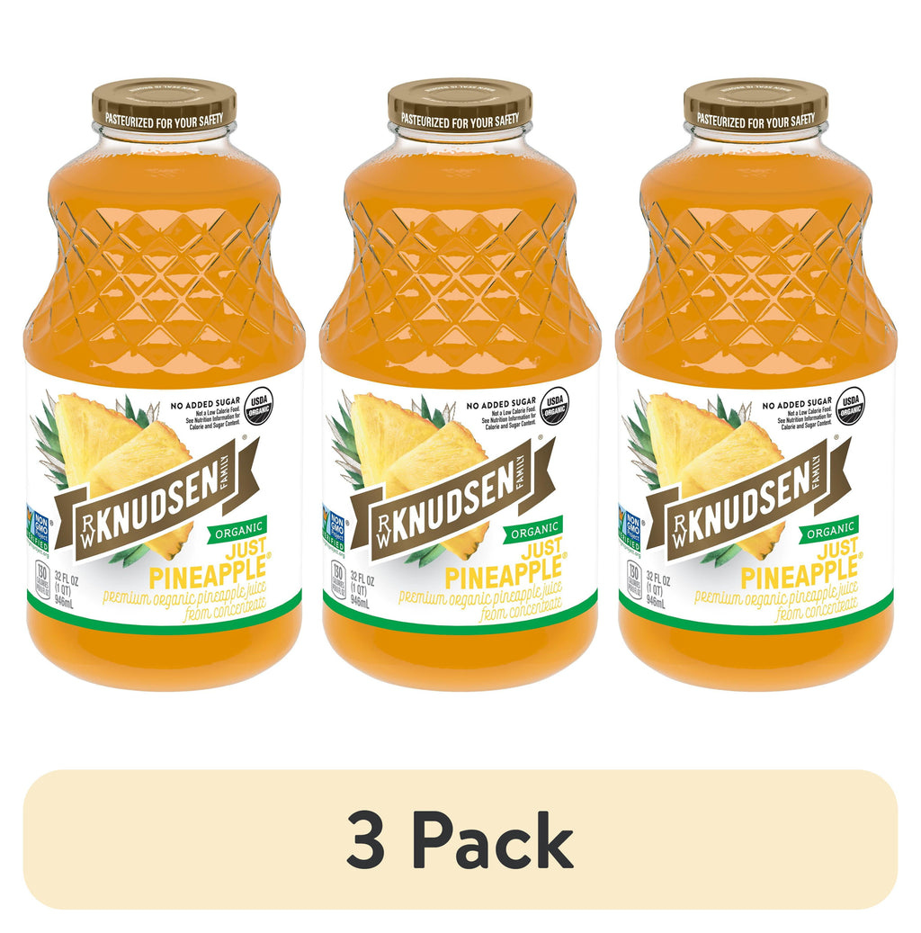 R.W. Knudsen Family Organic Juice Pineapple, 32.0 FL OZ