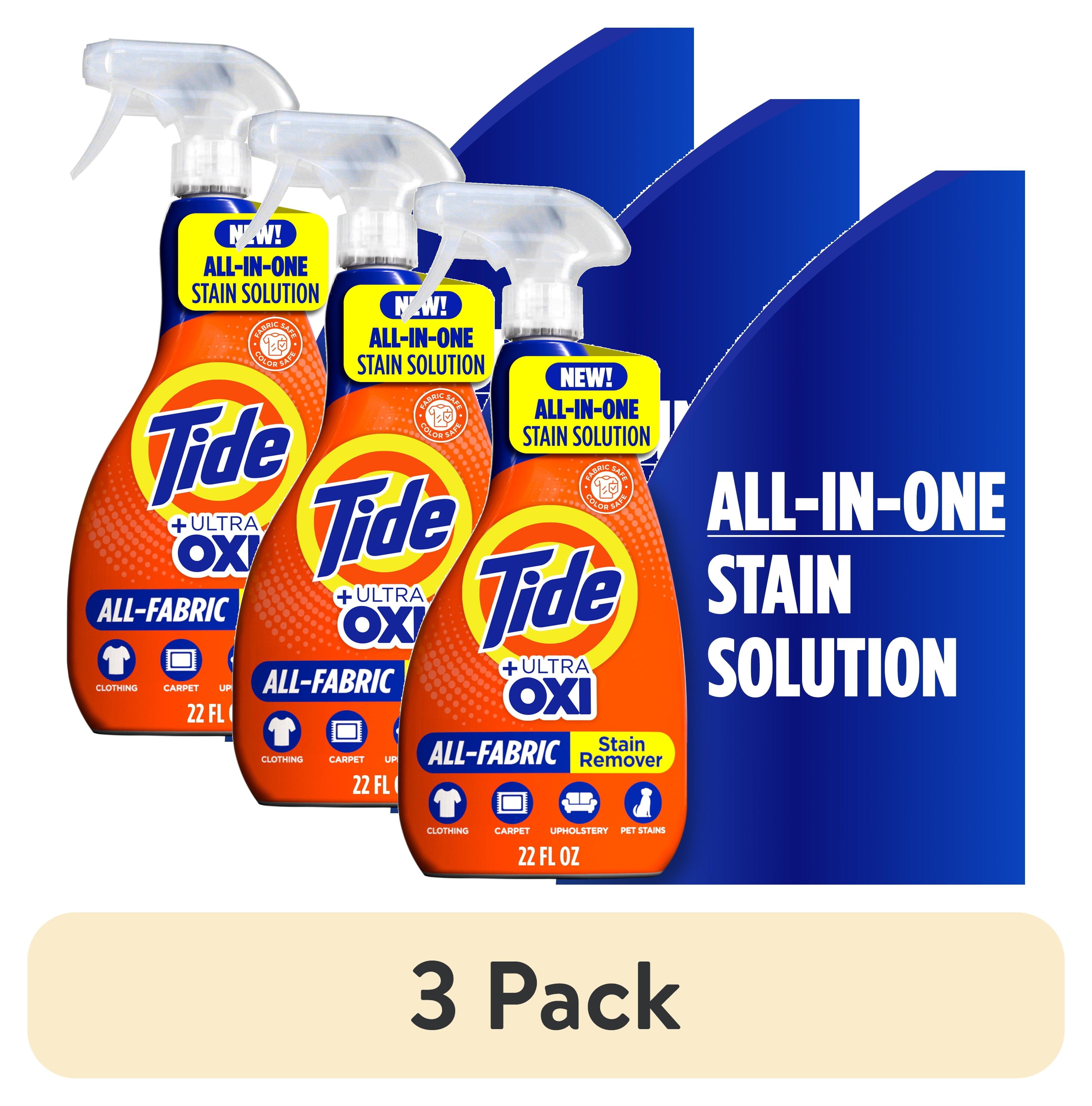 Tide +Ultra Oxi All-Fabric Laundry Stain Remover Spray, 22 fl oz