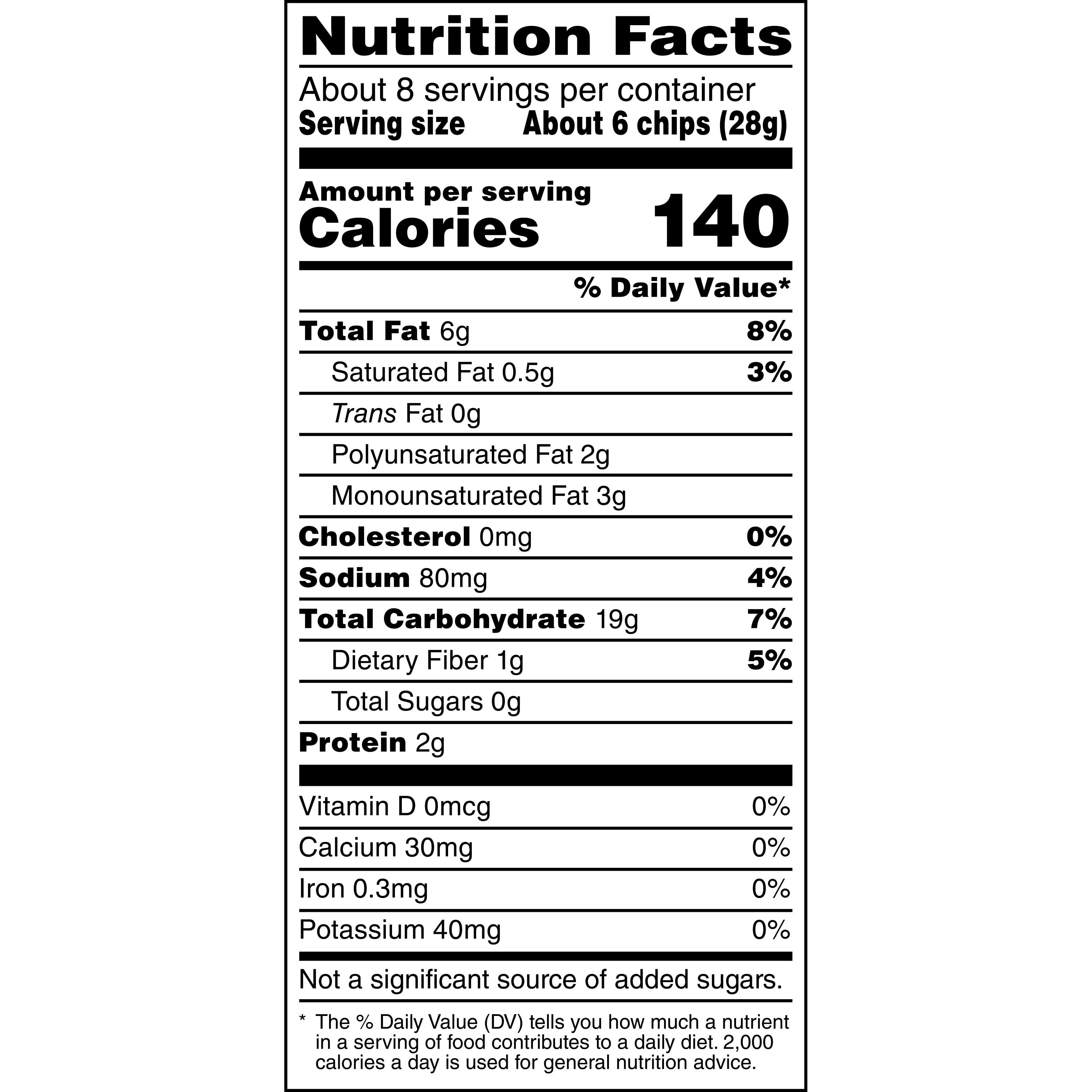 Simply Tostitos Organic Blue Corn Tortilla Chips, 8.25 oz Bag