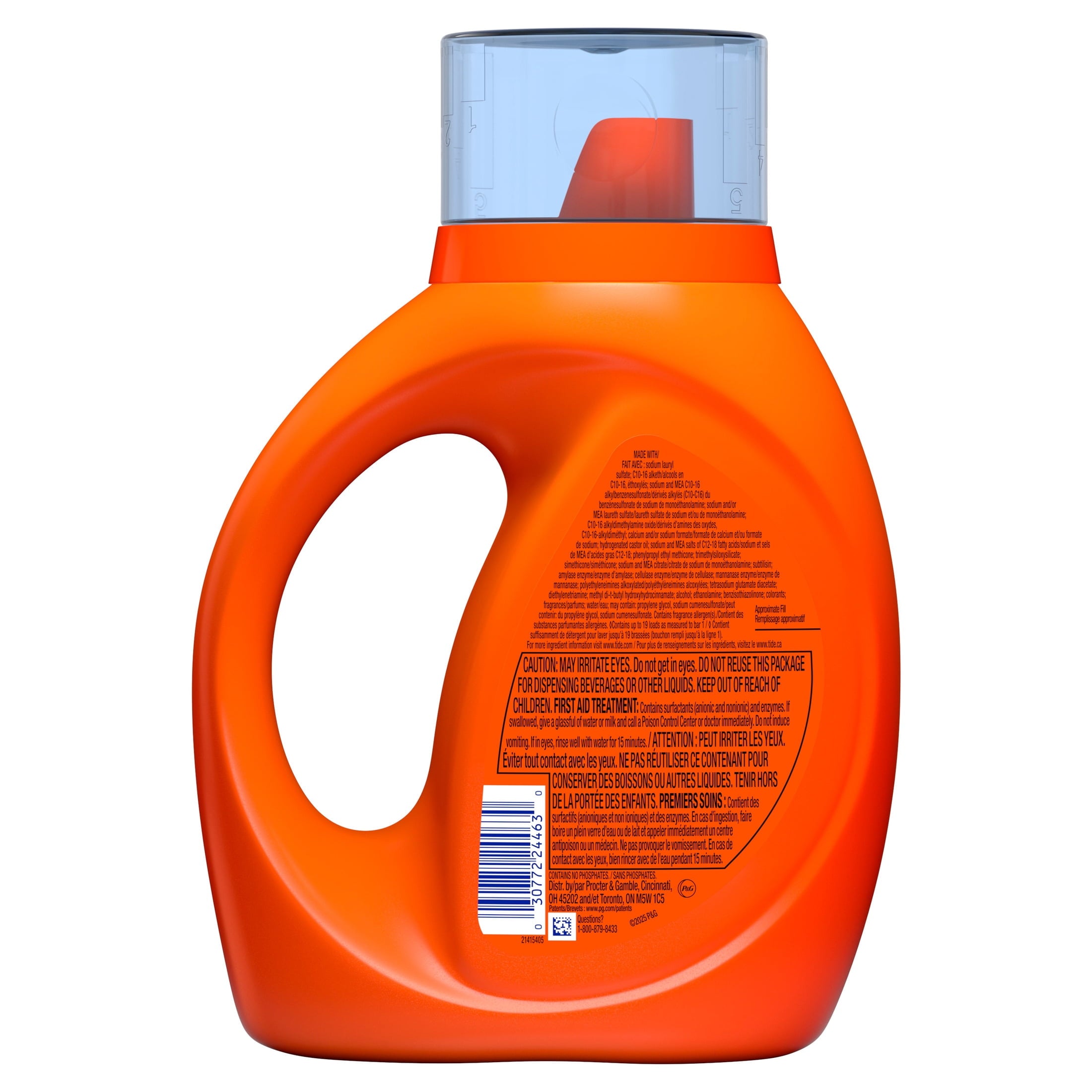Tide Laundry Detergent Liquid Plus a Boost of Ultra Downy, April Fresh Scent, 117 fl oz, 83 Loads
