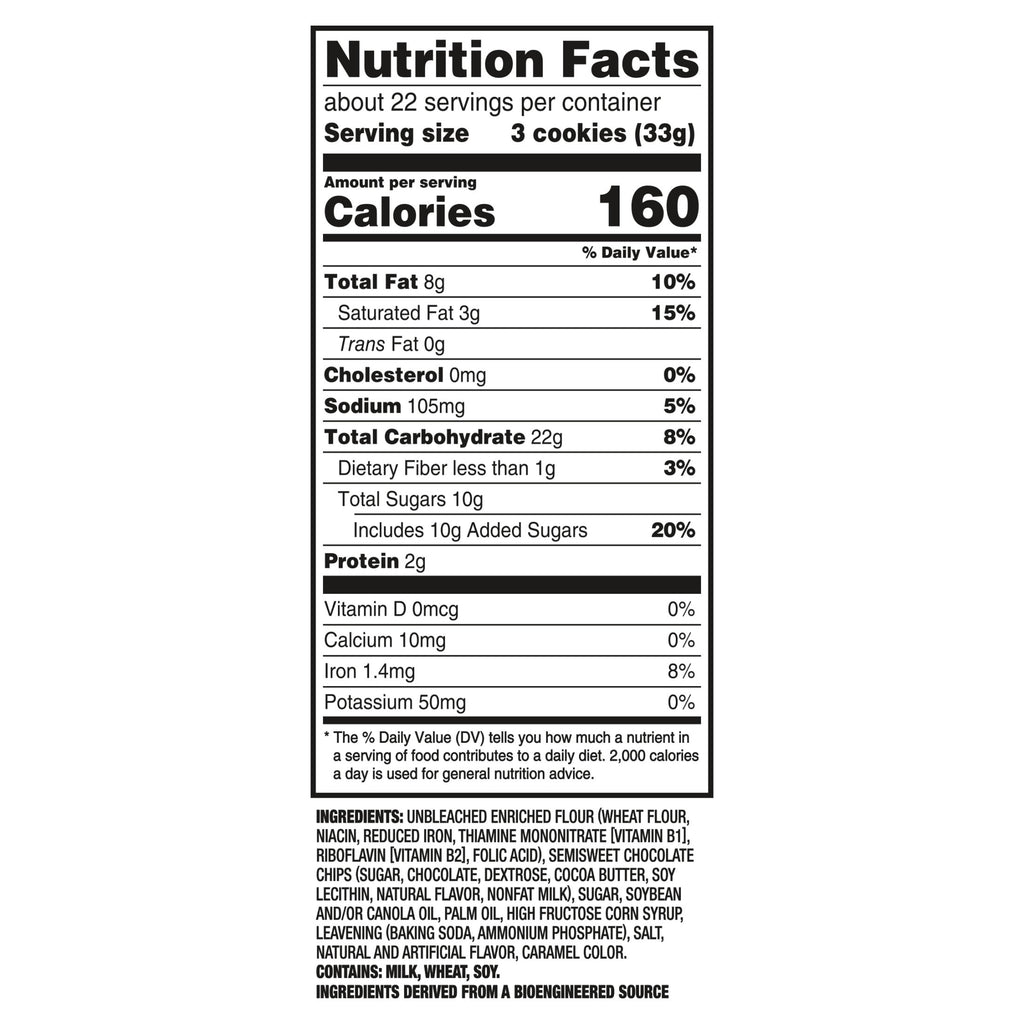 CHIPS AHOY! Original Chocolate Chip Cookies, Party Size, 25.3 oz