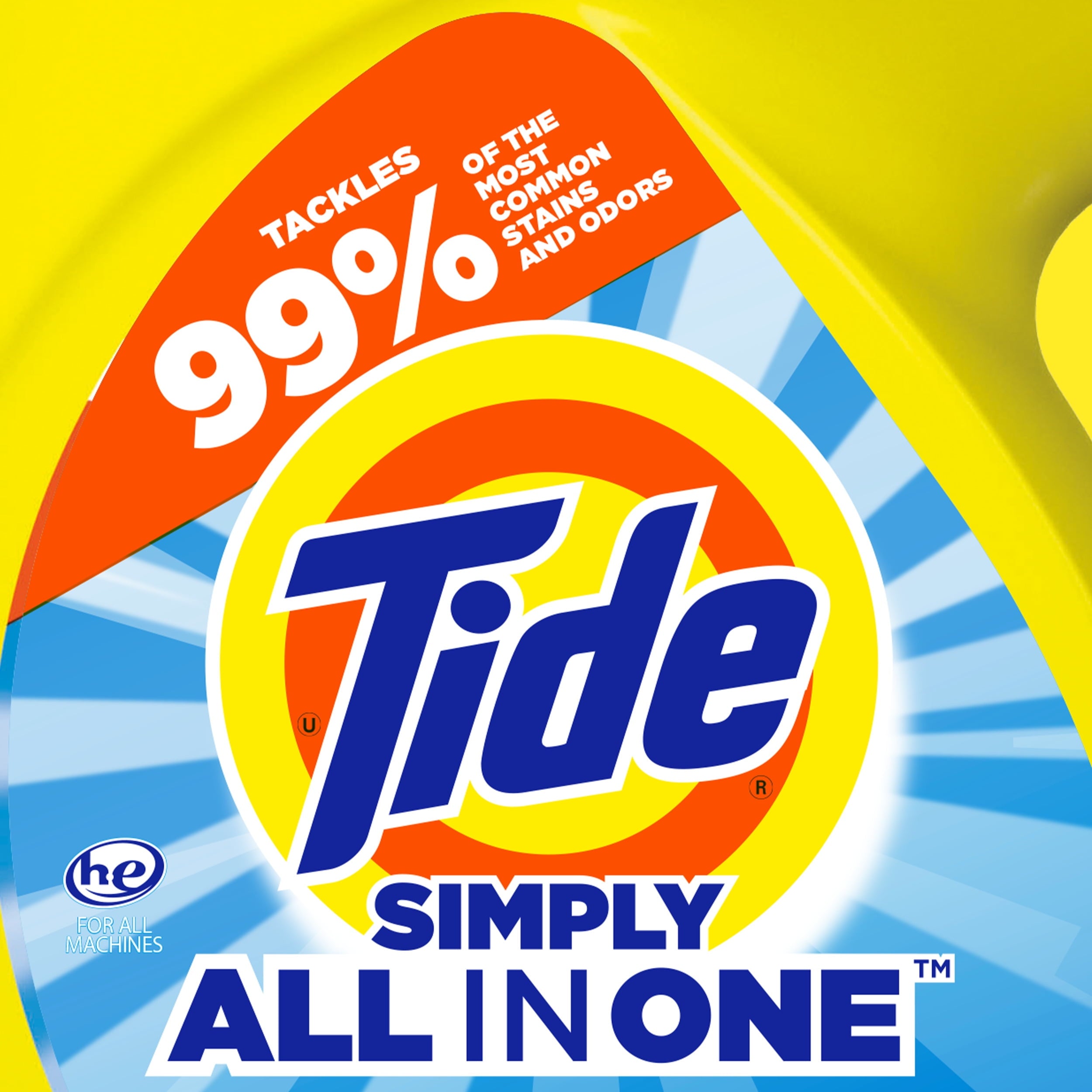 Tide Simply Clean & Fresh Liquid Laundry Detergent, Refreshing Breeze, 6 Loads, 10 fl oz