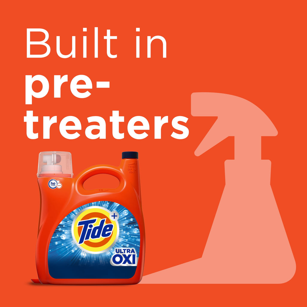 Tide Plus a Touch of Downy Liquid Laundry Detergent, April Fresh Scent, 94 Loads, 132 fl oz