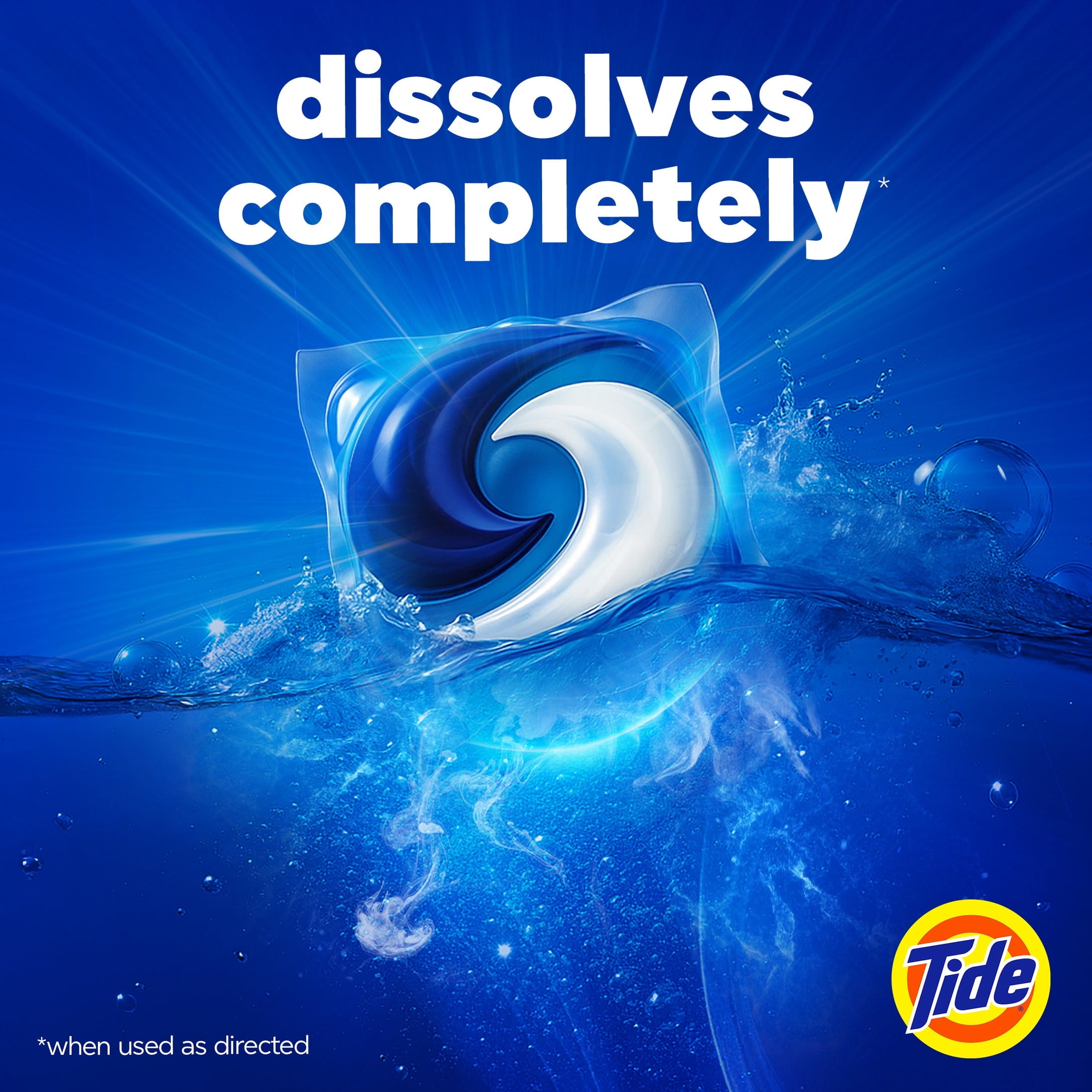 Tide PODS Laundry Detergent Pacs, Oxi Boost Power PODS with Stain Remover and Oxi Power, 45 count