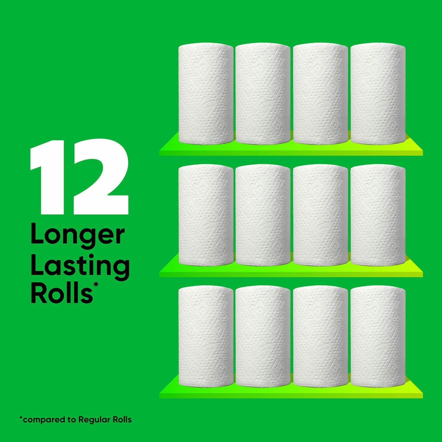 Bounty Select-A-Size 2-Ply Paper Towels, 12 Rolls, 165 Sheets/Roll