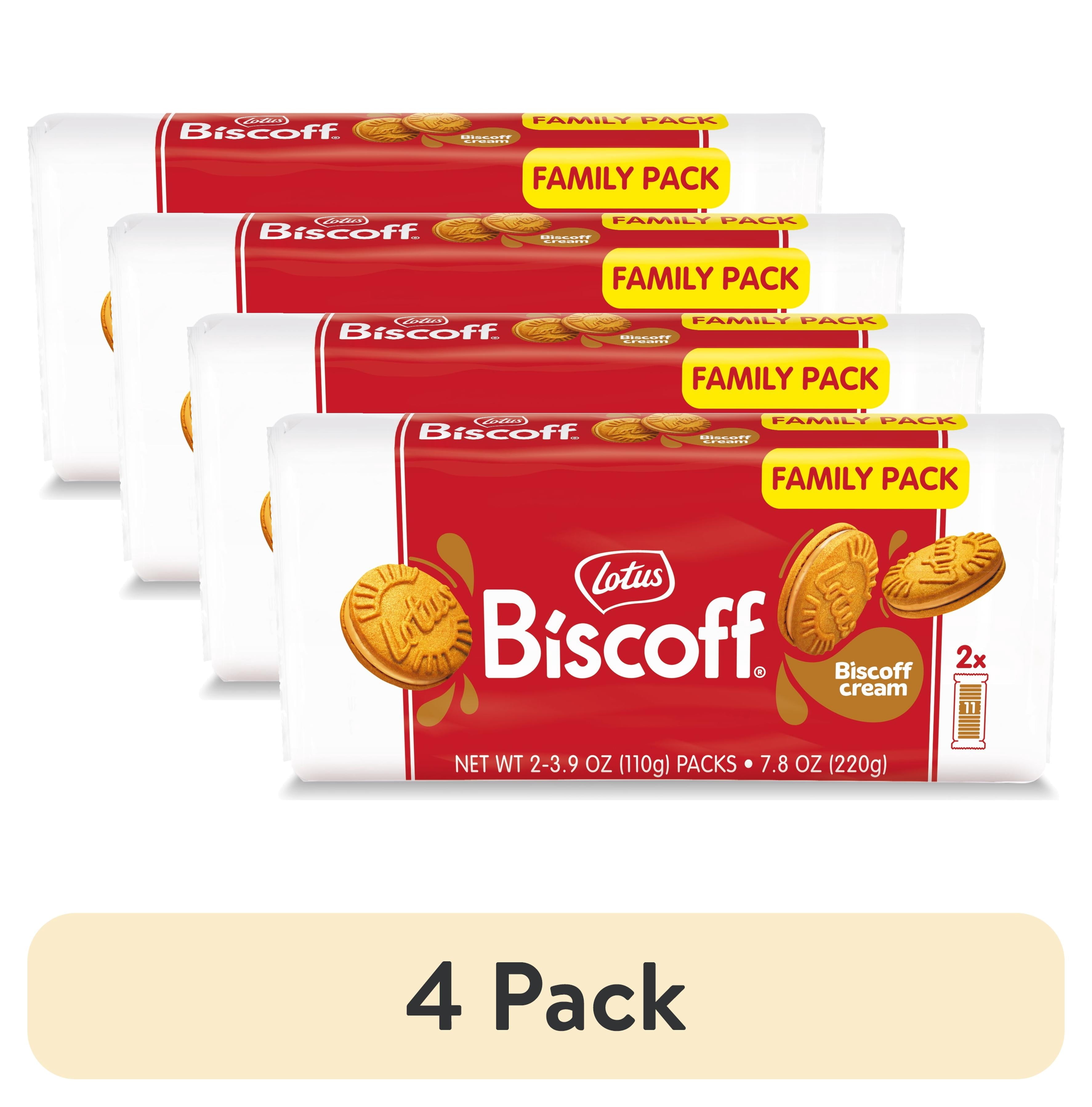 Biscoff Sandwich Cookies, Cookie Butter Creme, 2 Fresh Packs (11 cookies per pack)