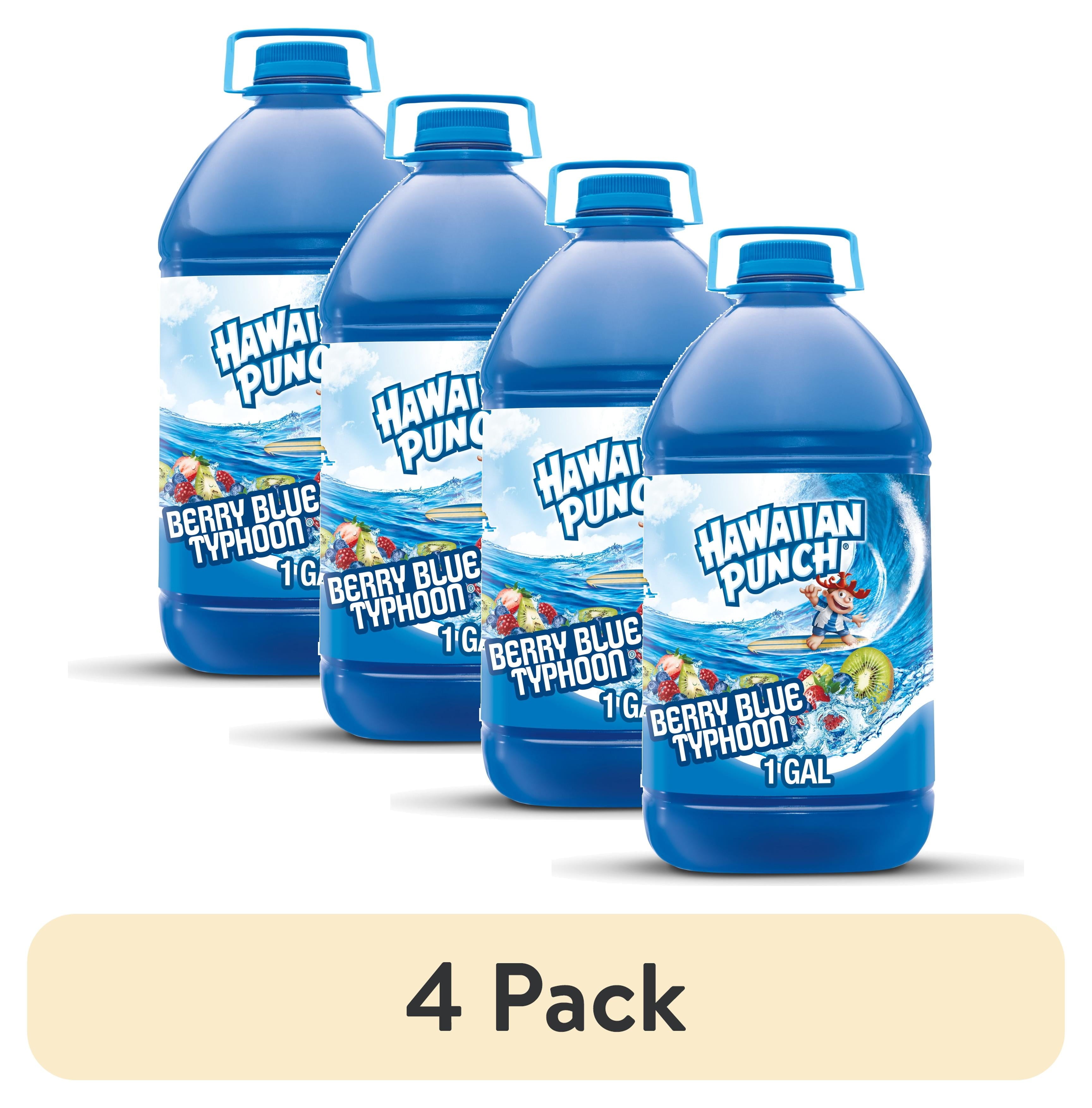 Hawaiian Punch Berry Blue Typhoon, Juice Drink, 1 gal bottle