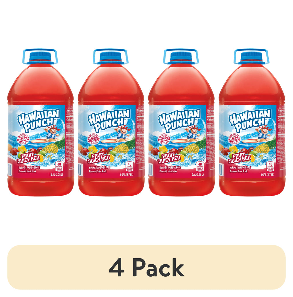Hawaiian Punch Fruit Juicy Red Juice, 1 Gal, Bottle