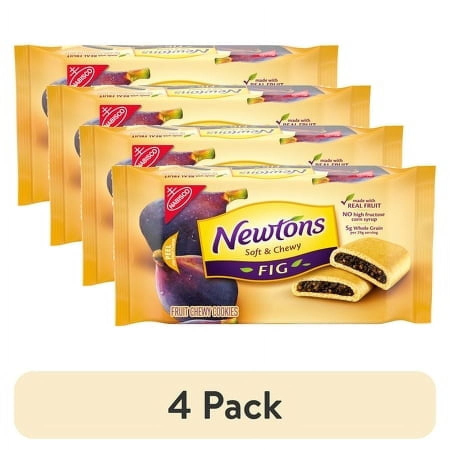 NEWTONS Soft Baked Real Fruit Fig Bars, Fig Cookies, 10 oz