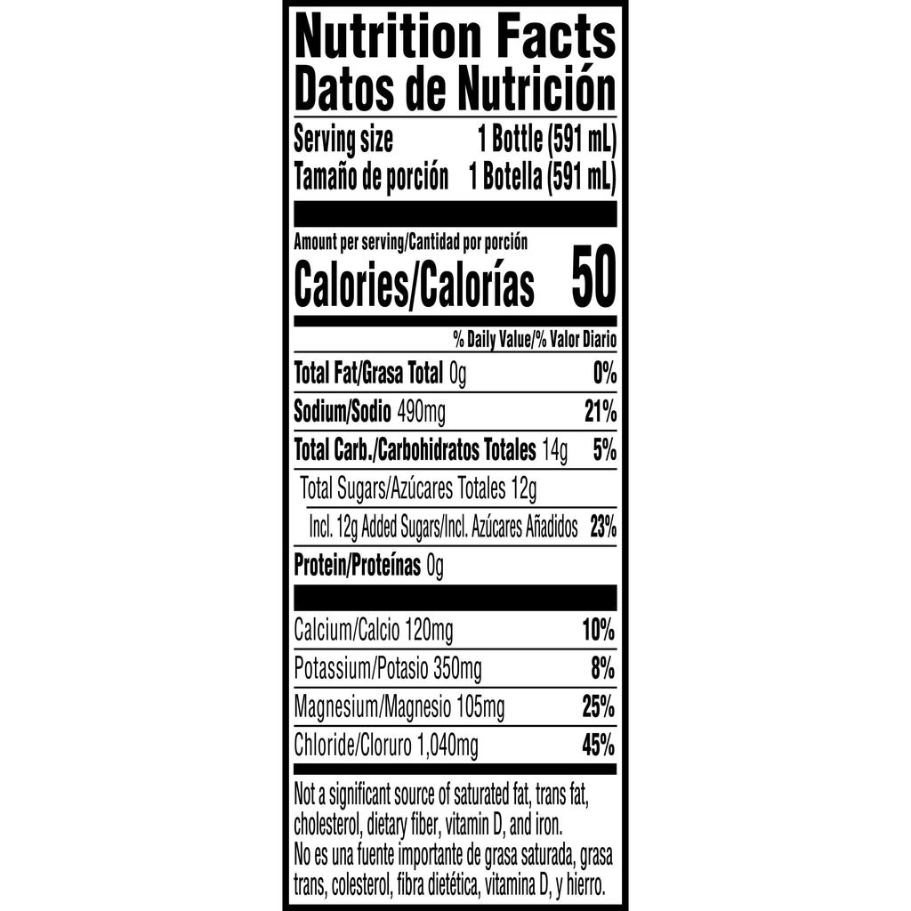 Gatorade Gatorlyte, Strawberry Kiwi Sports Drinks, 20 fl oz Bottle Rapid Rehydration Electrolyte Drink